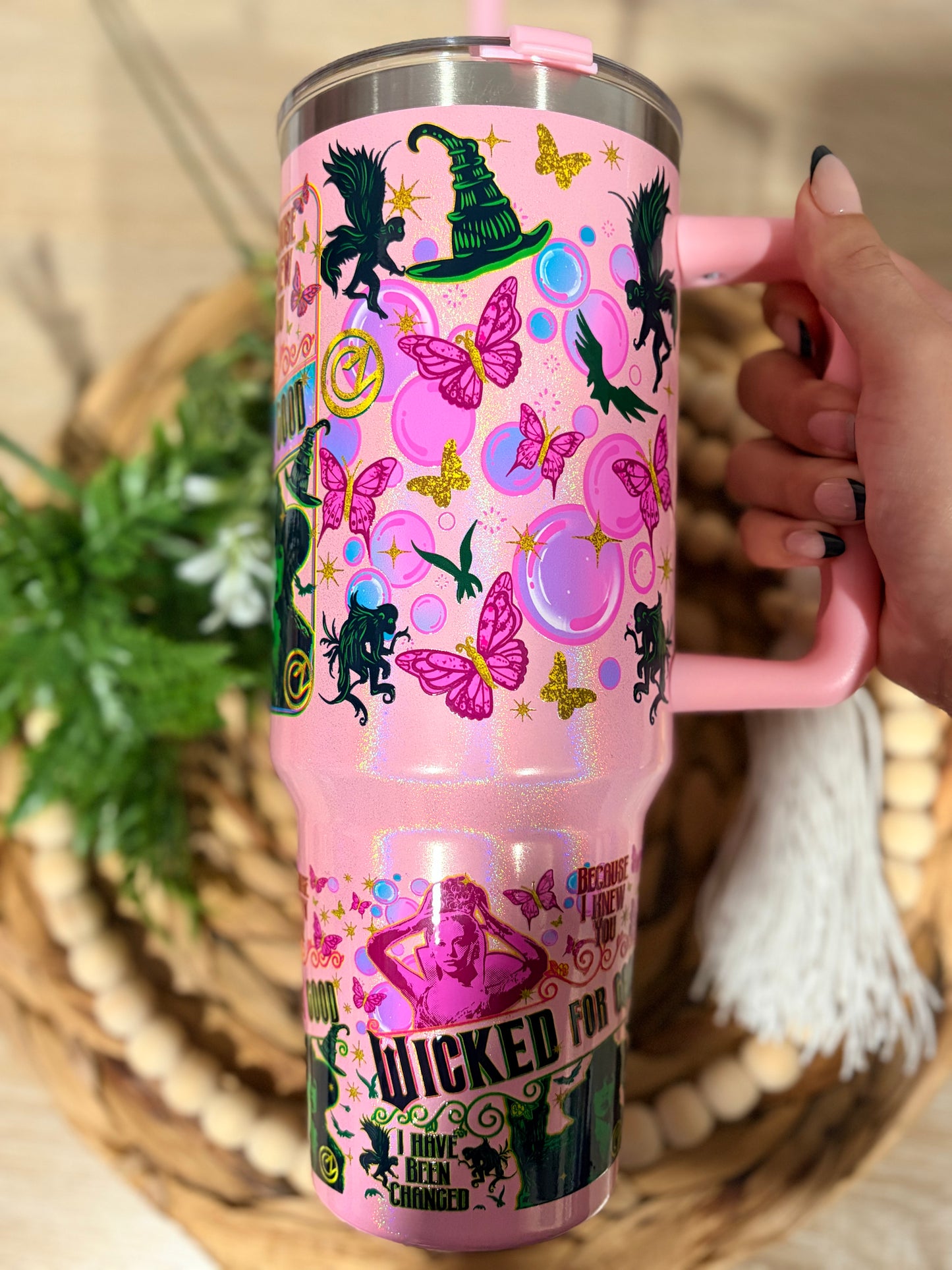 Wicked Witches For Good Themed 40 oz Tumbler