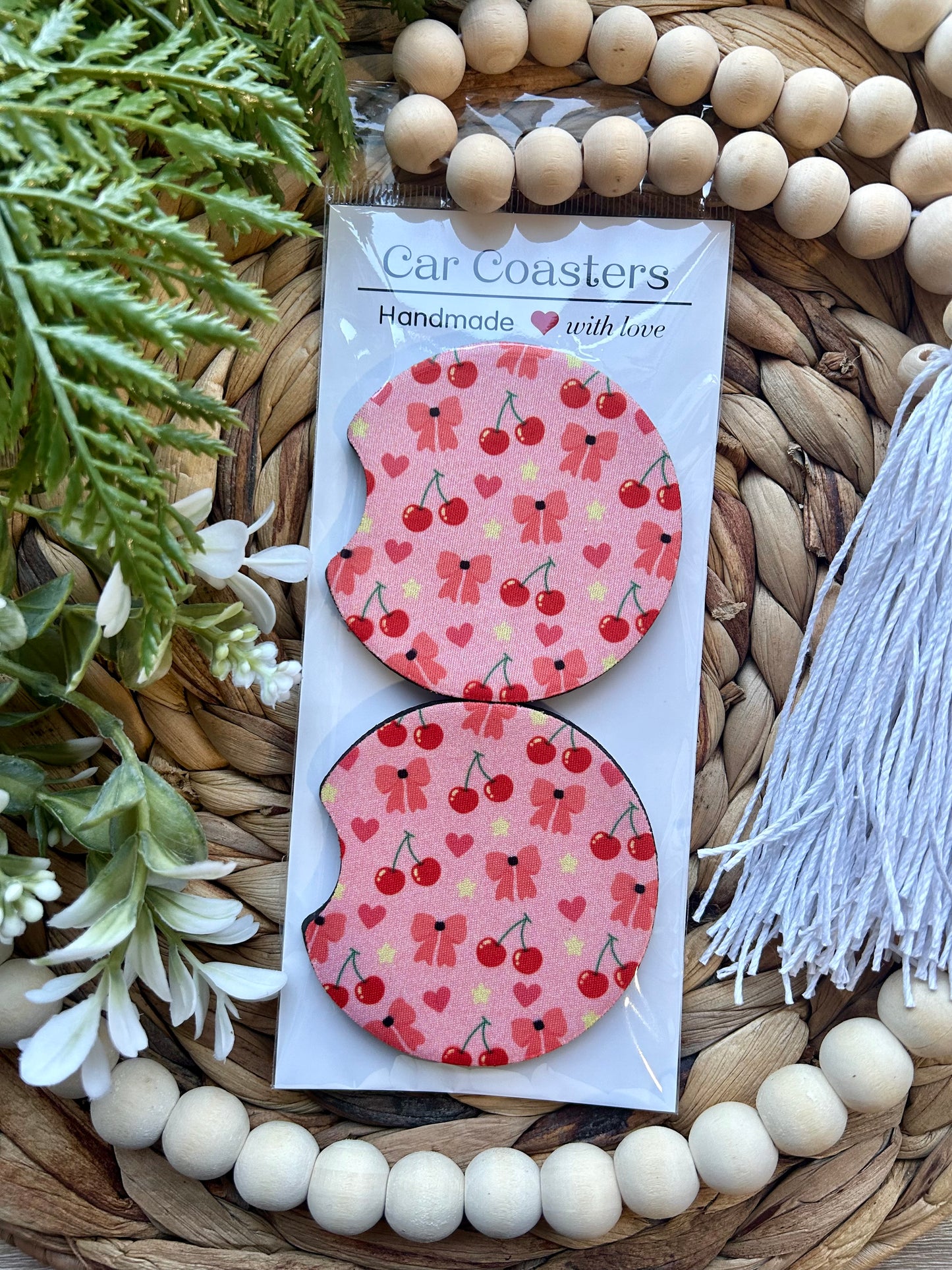 Book Themed Car Coaster || Book Lovers Collection