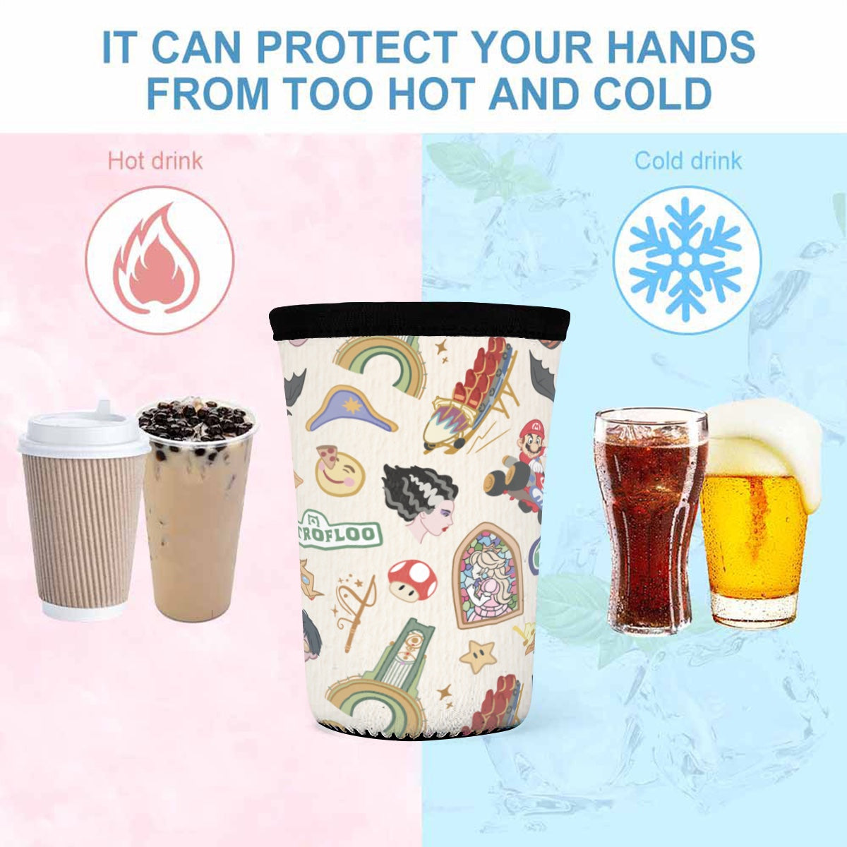 EPIC Characters Cup Sleeve || Epic Collection