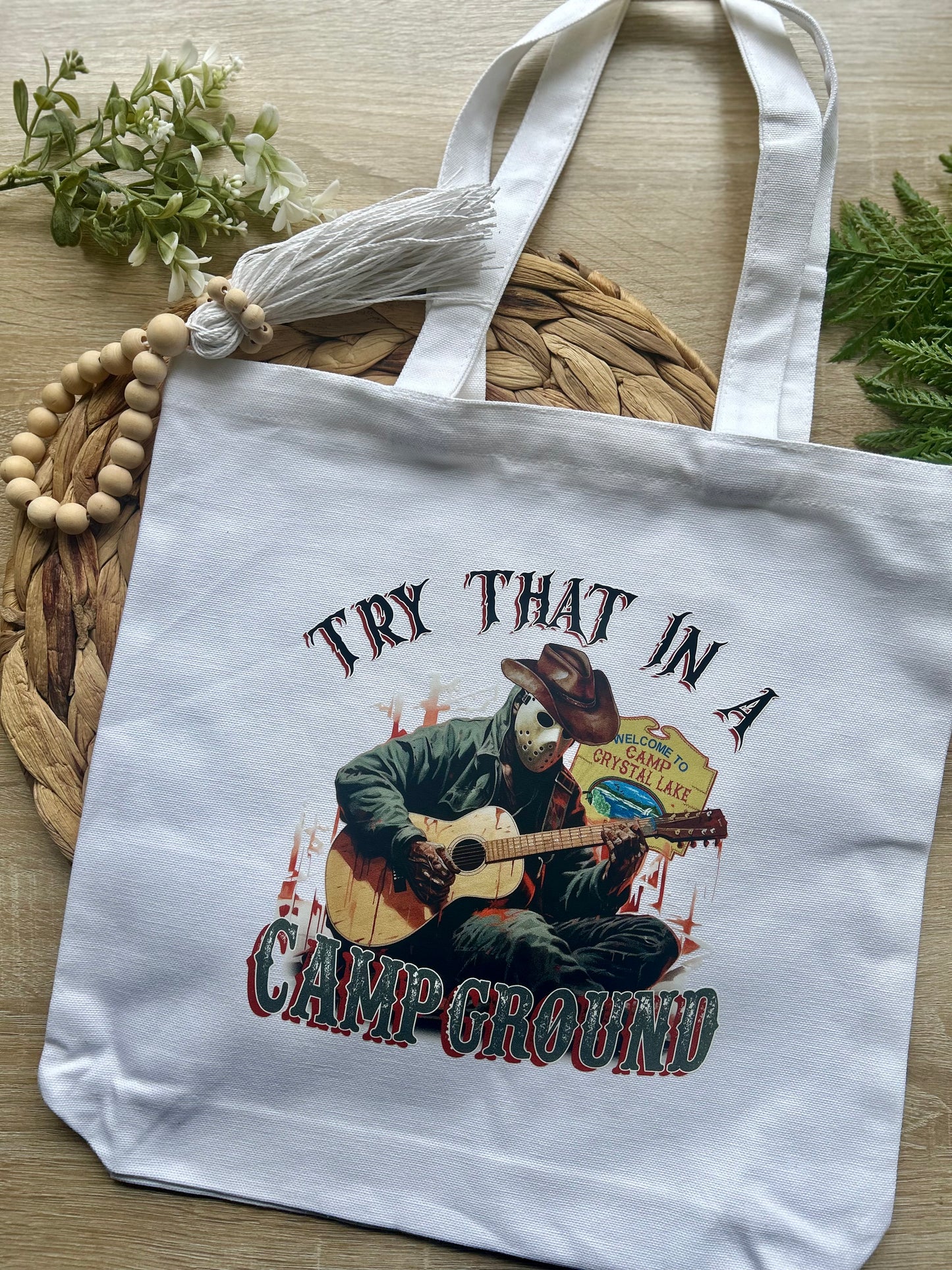 Horror Themed Tote Bags || Multiple Options || Halloween Collection