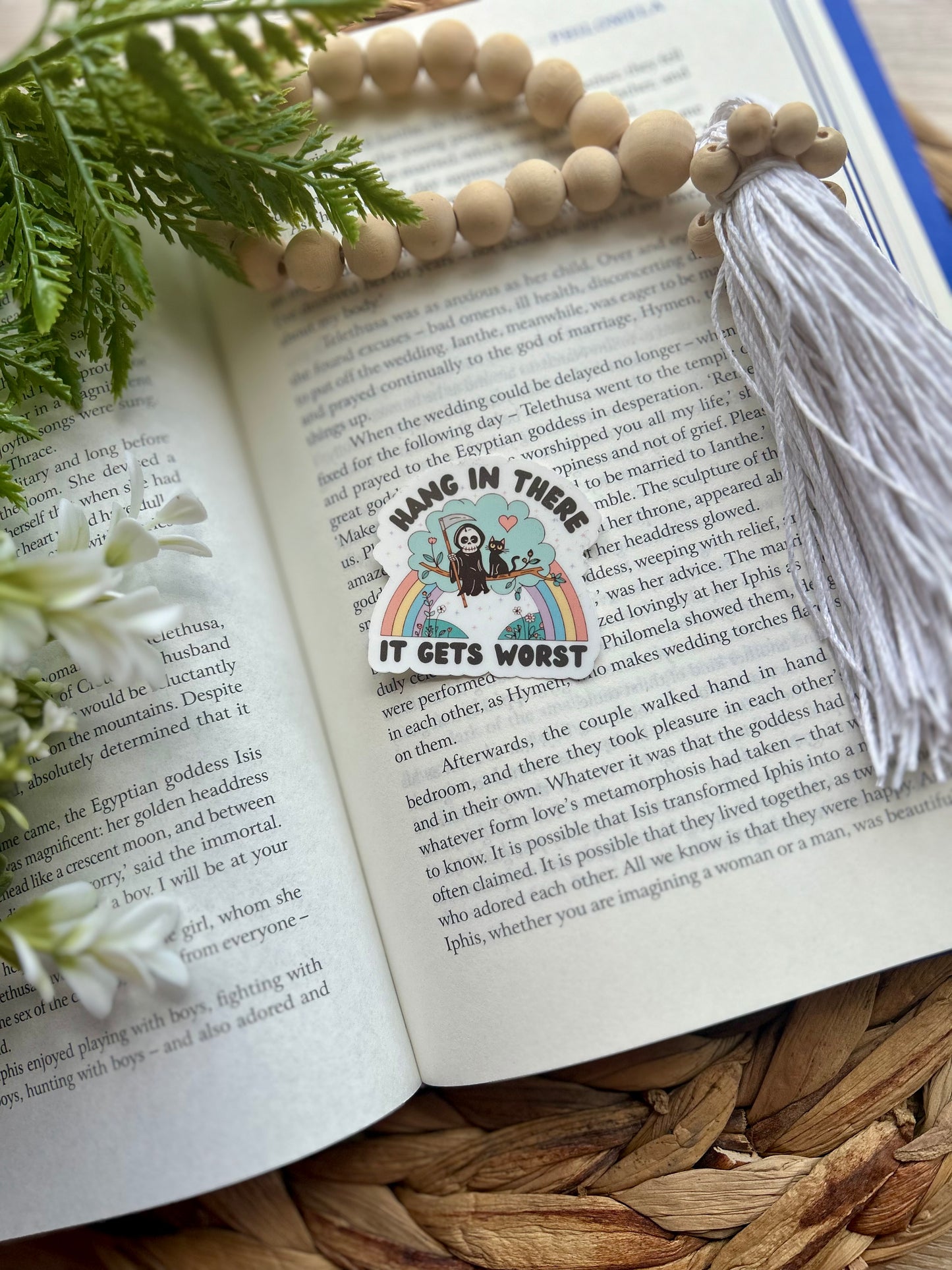 Book-Themed Stickers