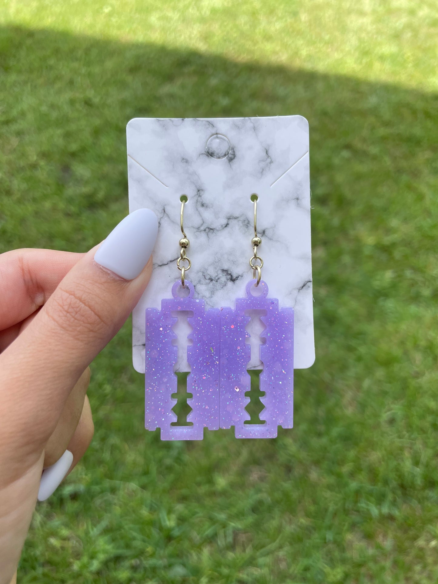 Spooky Resin Handmade Earrings - Glass & Glamour Co.
