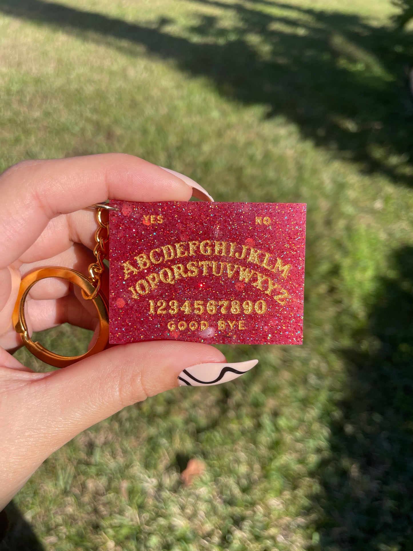 Mini Ouija Board Keychain - Glass & Glamour Co.