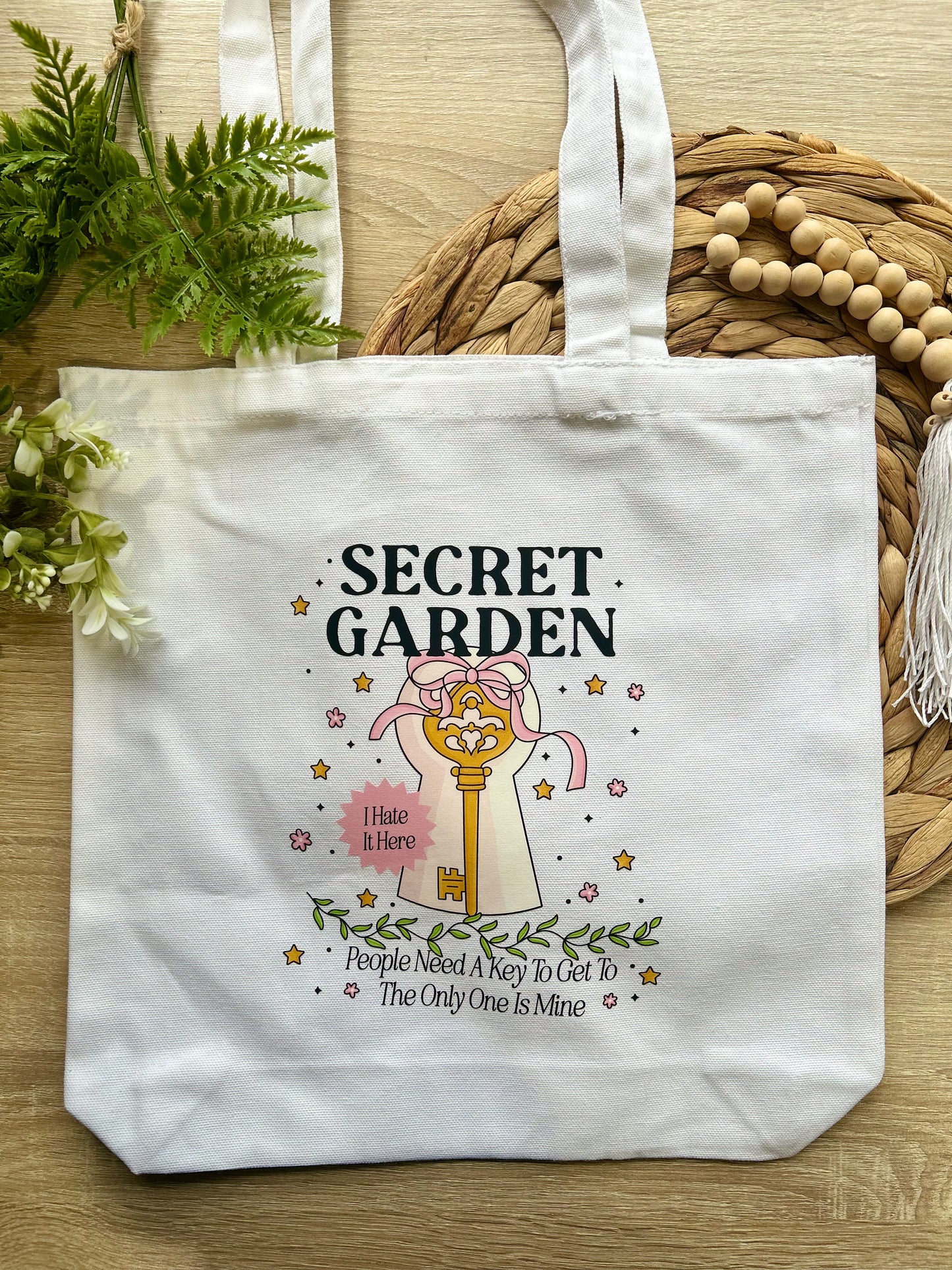 Book Themed Tote Bag || Multiple Designs