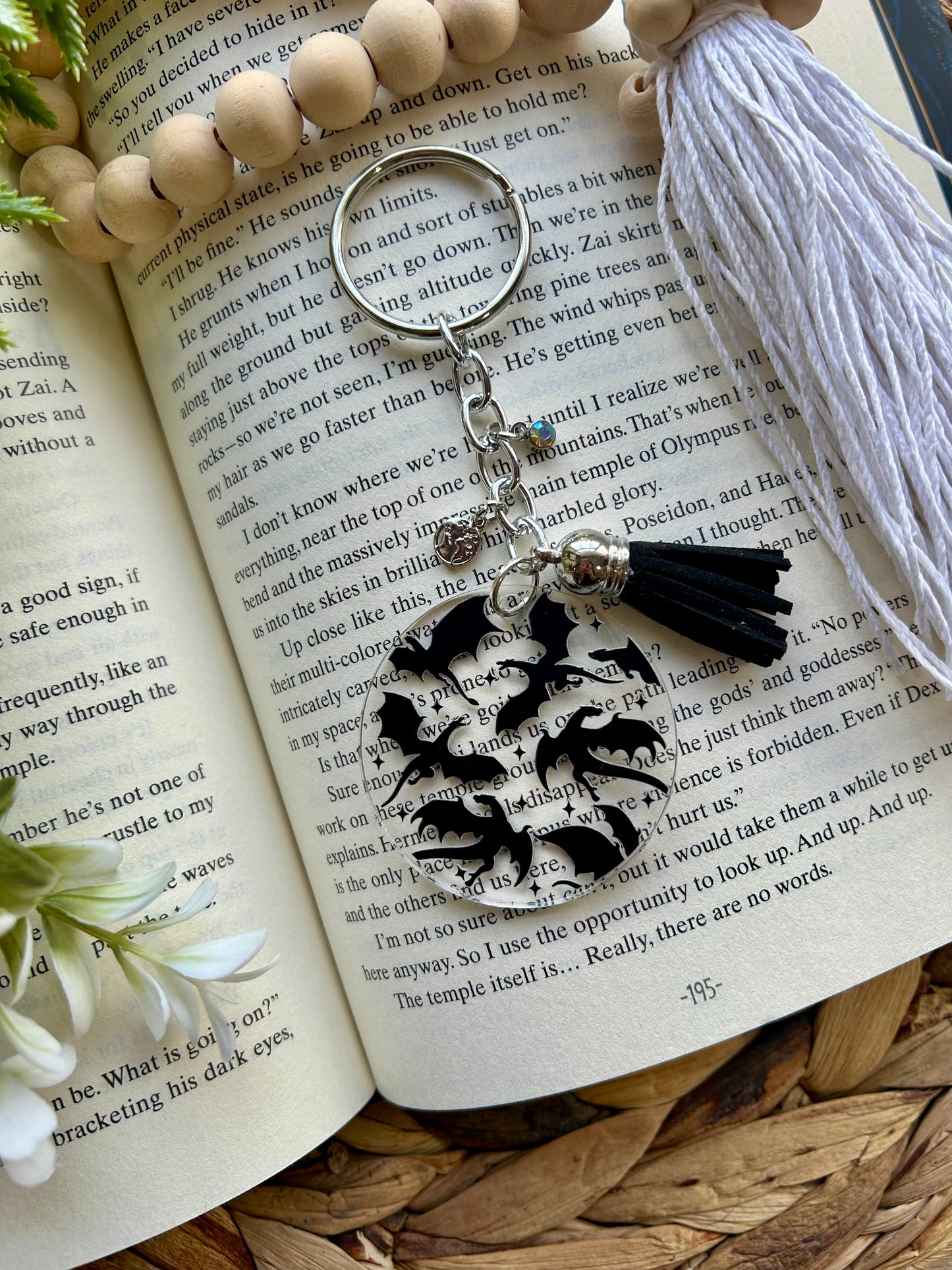 Book-Themed Round Keychains || Personalized Book Theme Keychains || PLEASE READ DESCRIPTION || Book Lovers Collection