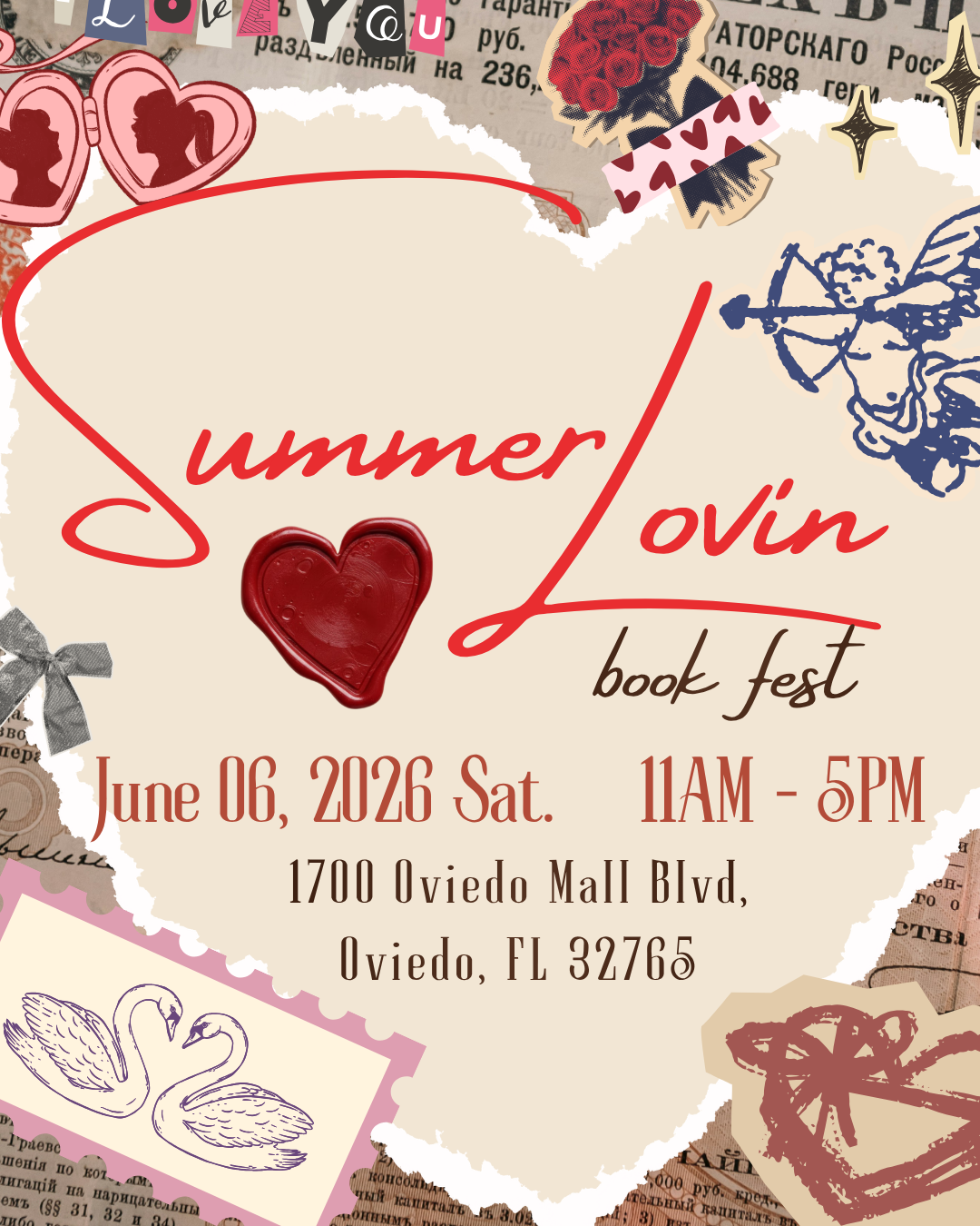 Summer Lovin' Book Fest Market