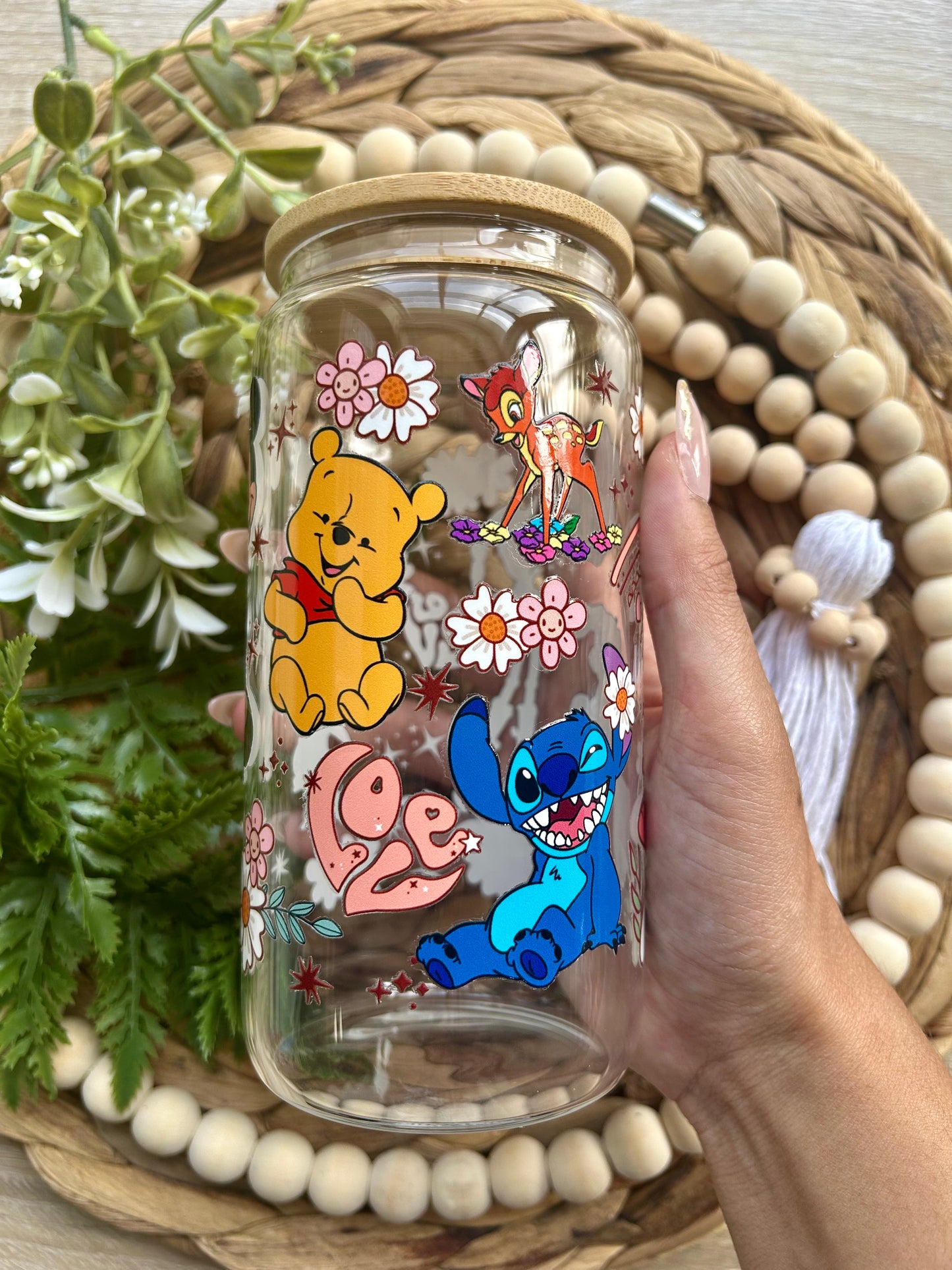 Magical Characters Themed Glass Cup || Magical Collection