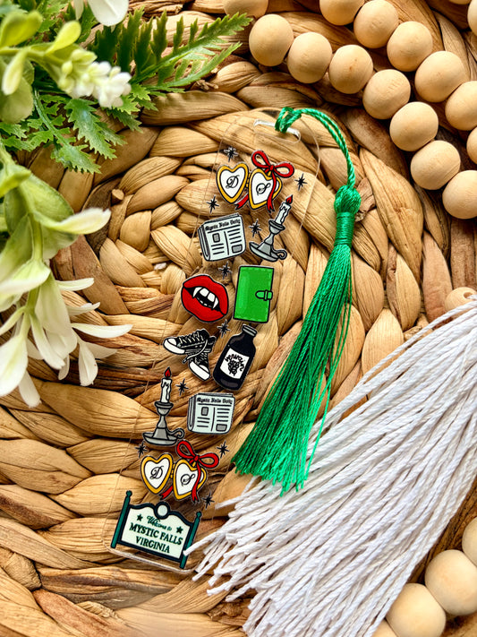 Mystic Falls Themed Bookmarks || Mystic Falls Collection
