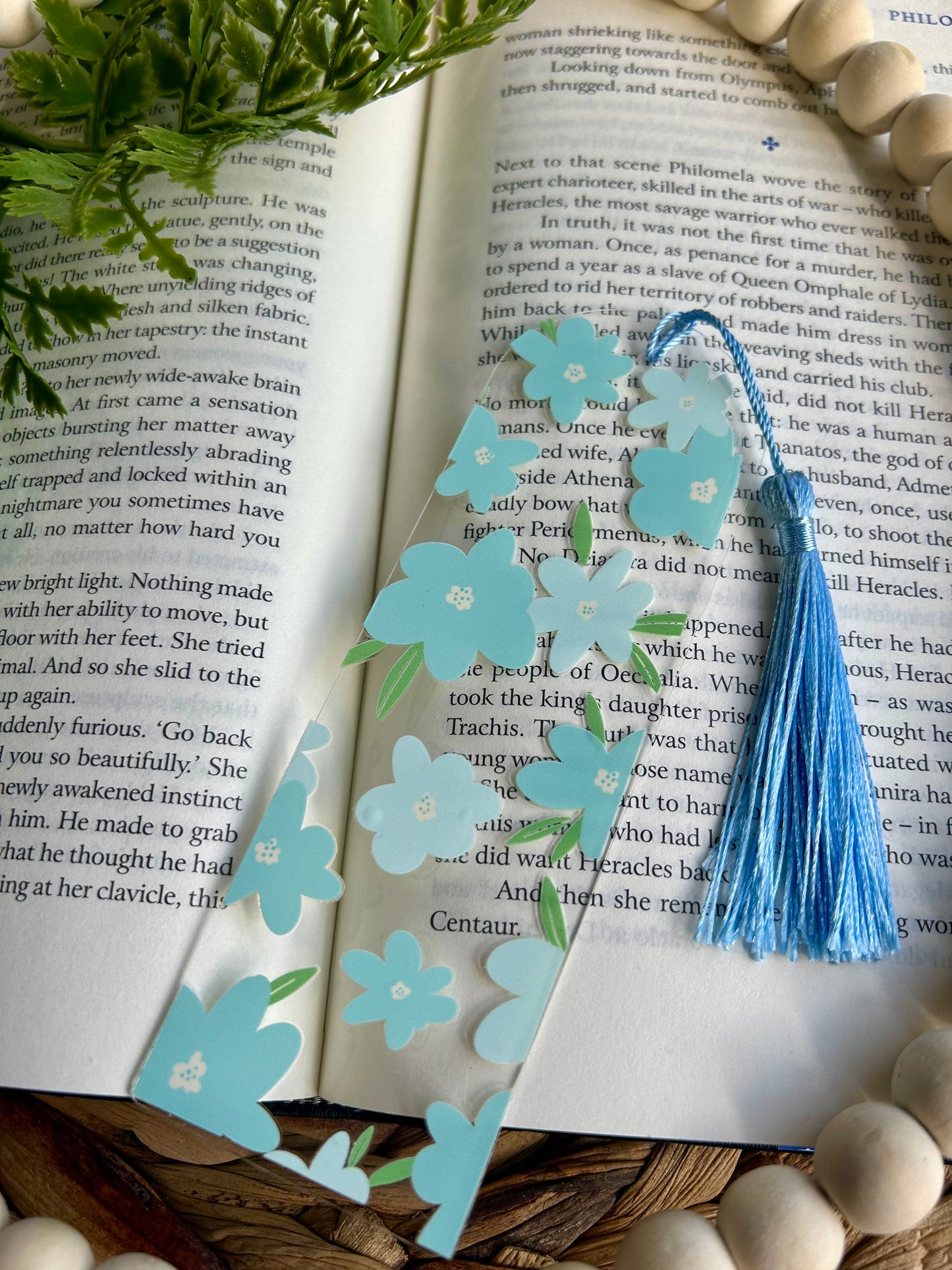 Floral Themed Bookmarks - Glass & Glamour Co.