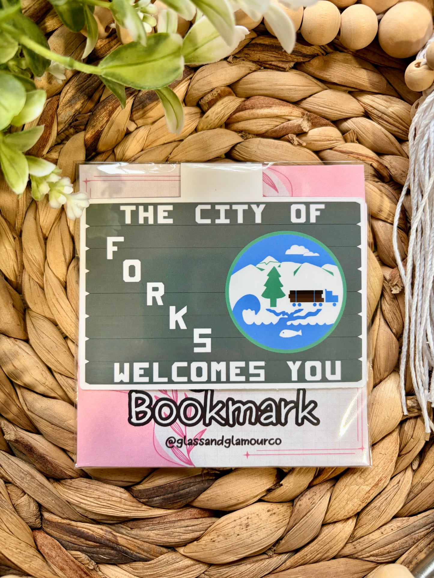 Forks Movie Inspired Magnetic Bookmarks