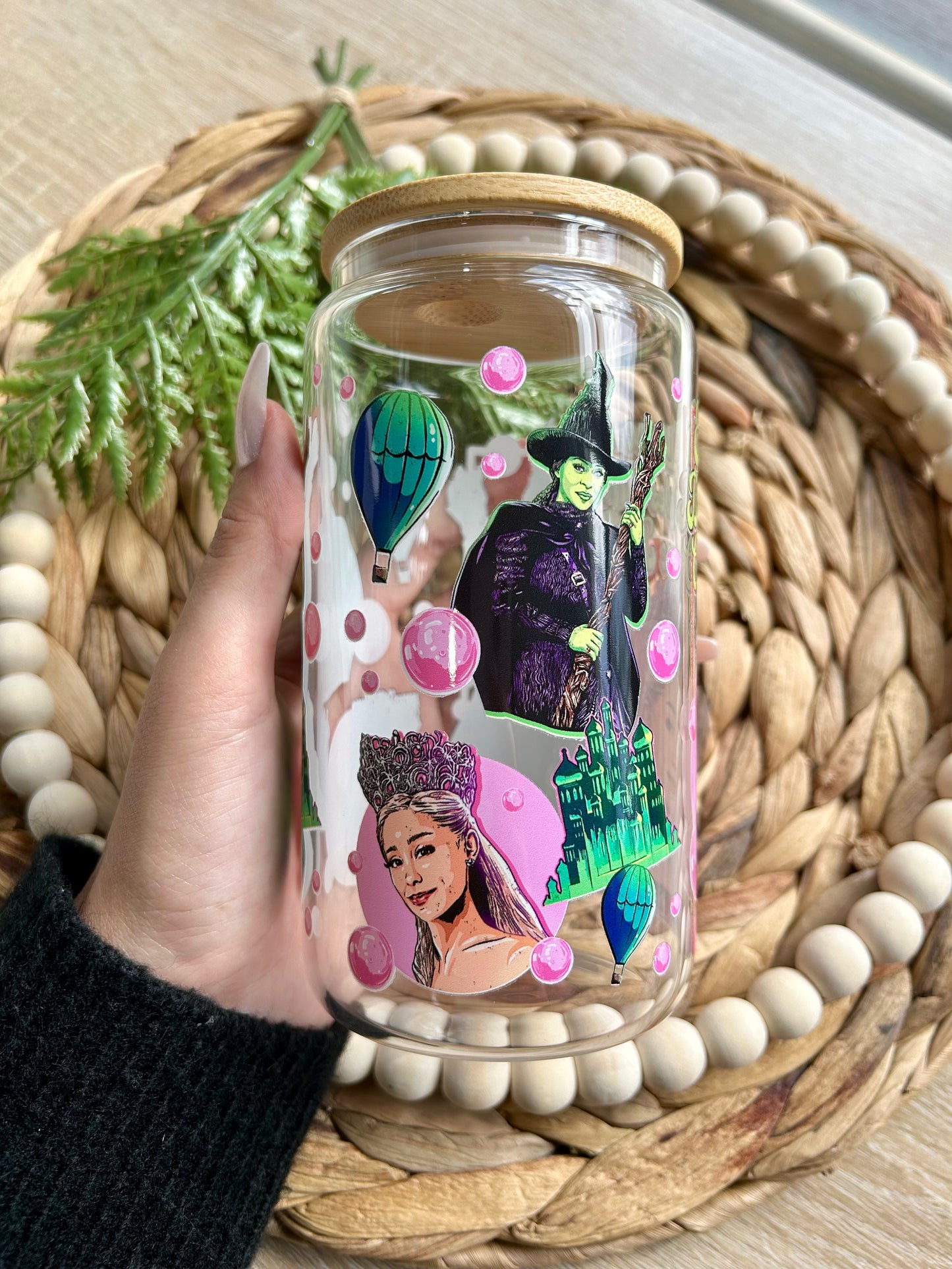 Witches Popular Glass Cup | Valentine's Themed Cup