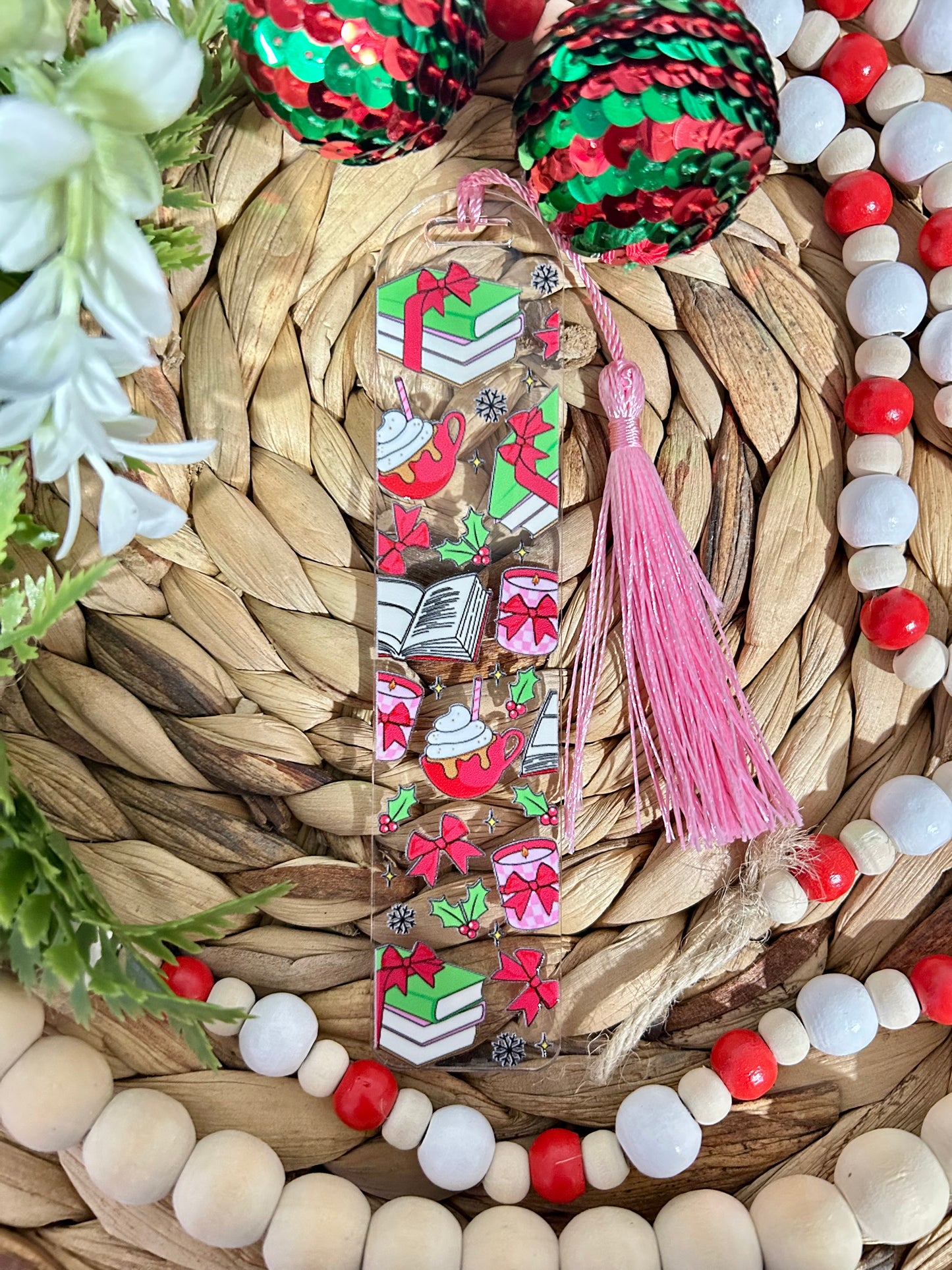 Acrylic Christmas Bookmarks — Five Festive Designs