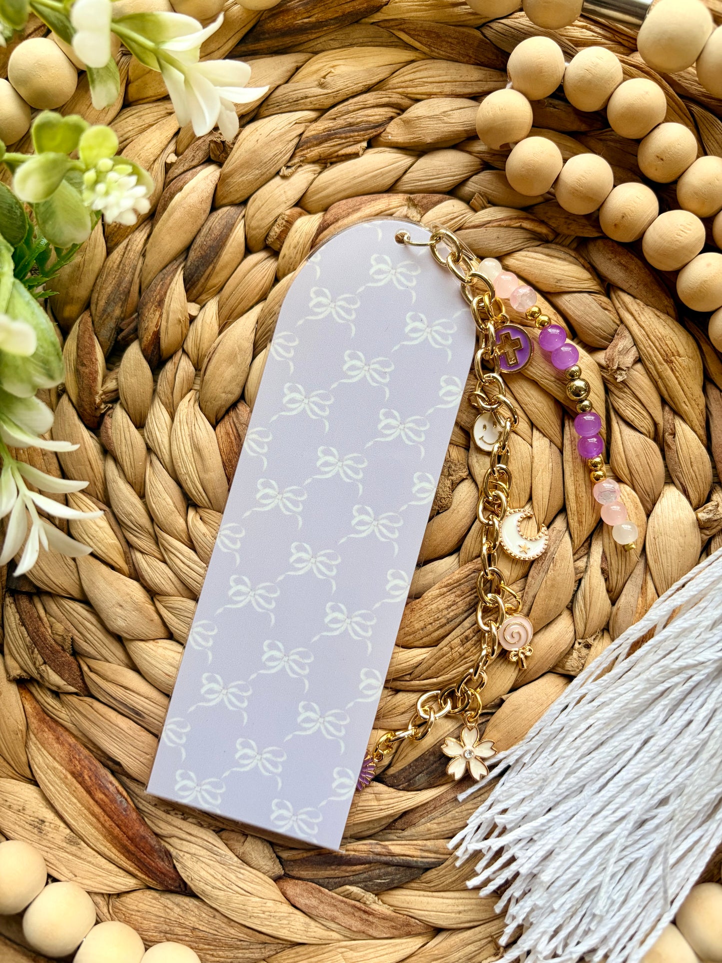 Floral and Coquette Themed Bookmarks
