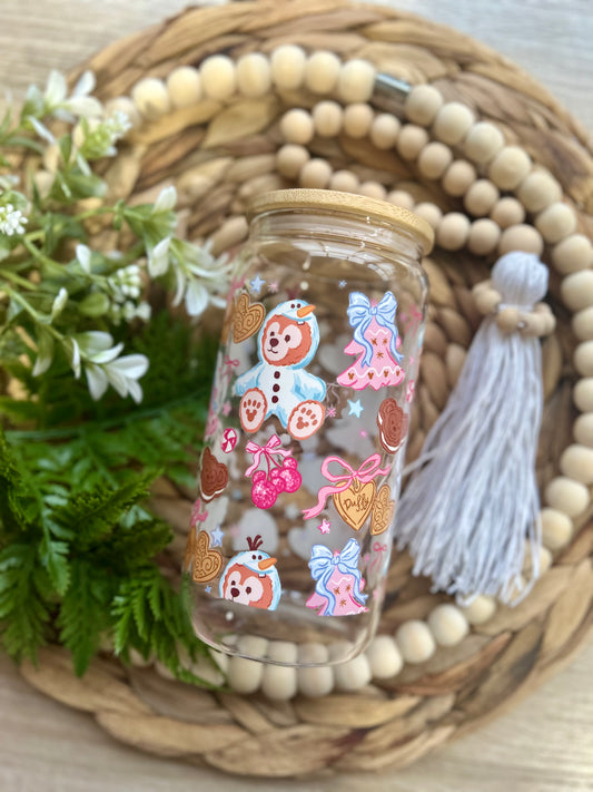 Duffy Christmas Themed Glass Cup || Magical Collection