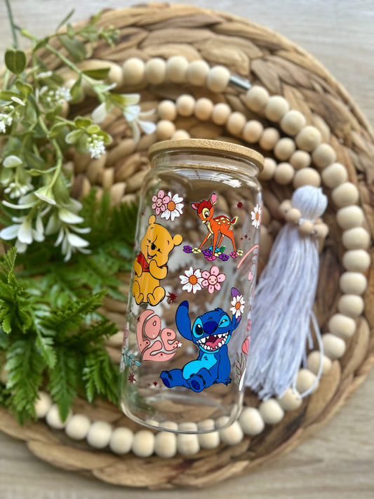 Magical Characters Themed Glass Cup || Magical Collection