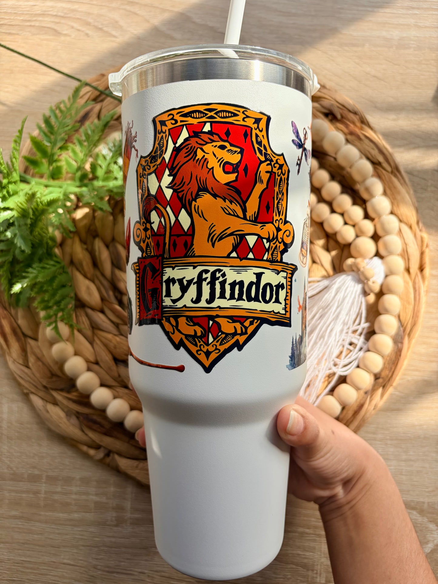 HP Themed 40 Oz Steel Tumblers