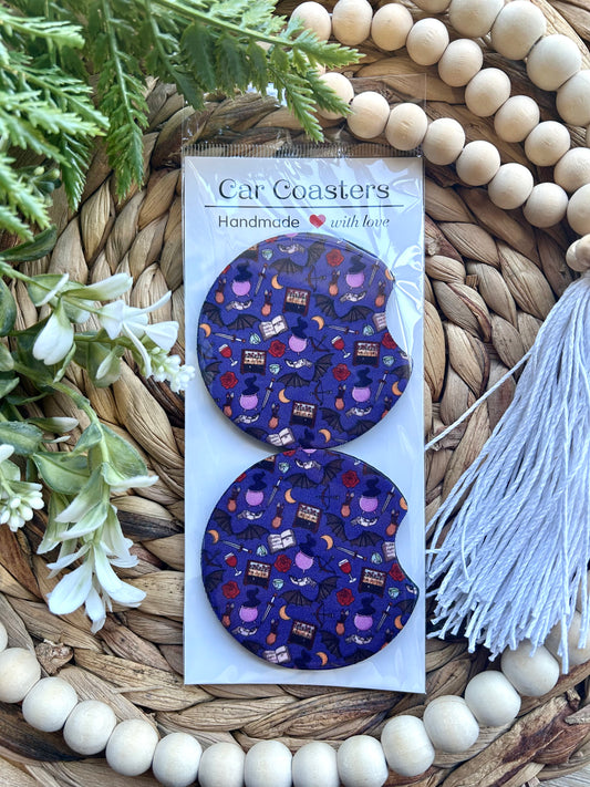 Car Coasters Pack || Multiple Designs