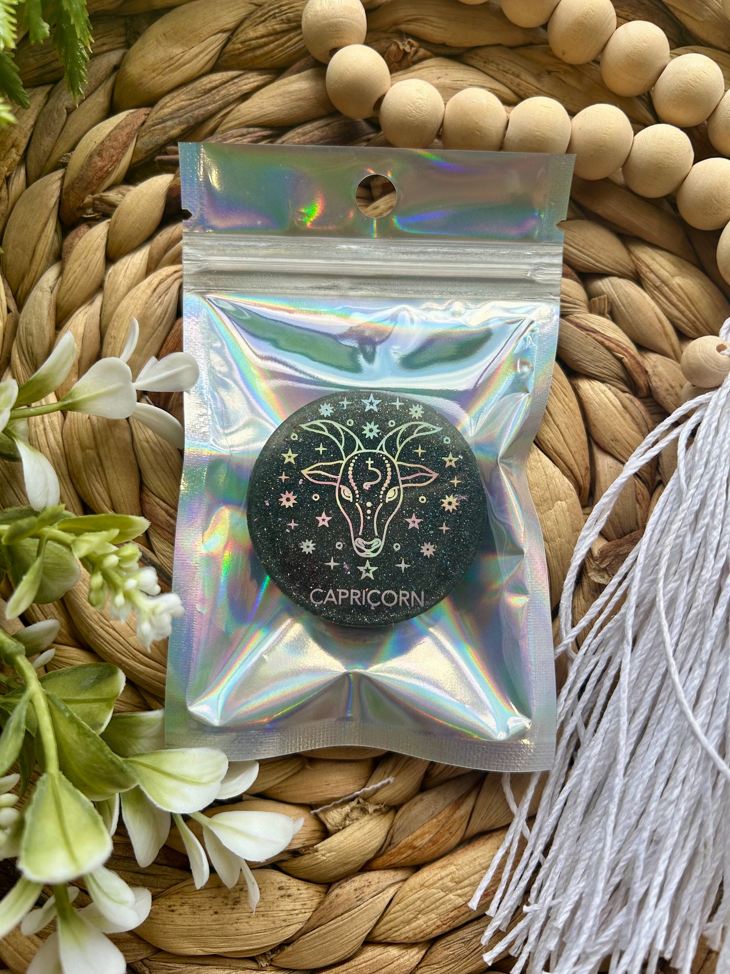 Zodiac Sign Phone Pop Socket || Handmade Phone Accessories || Resin Phone Accessories