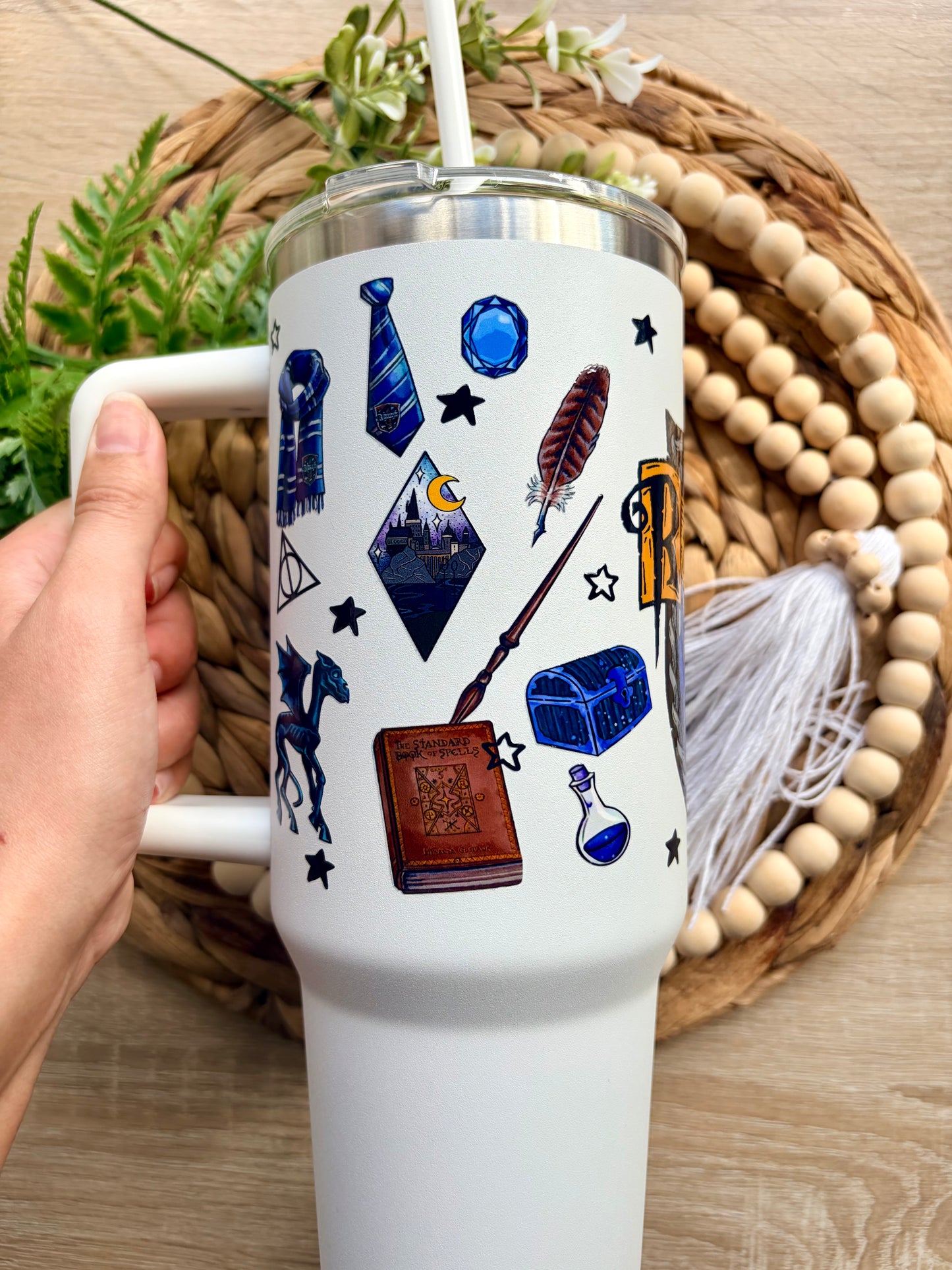 HP Themed 40 Oz Steel Tumblers