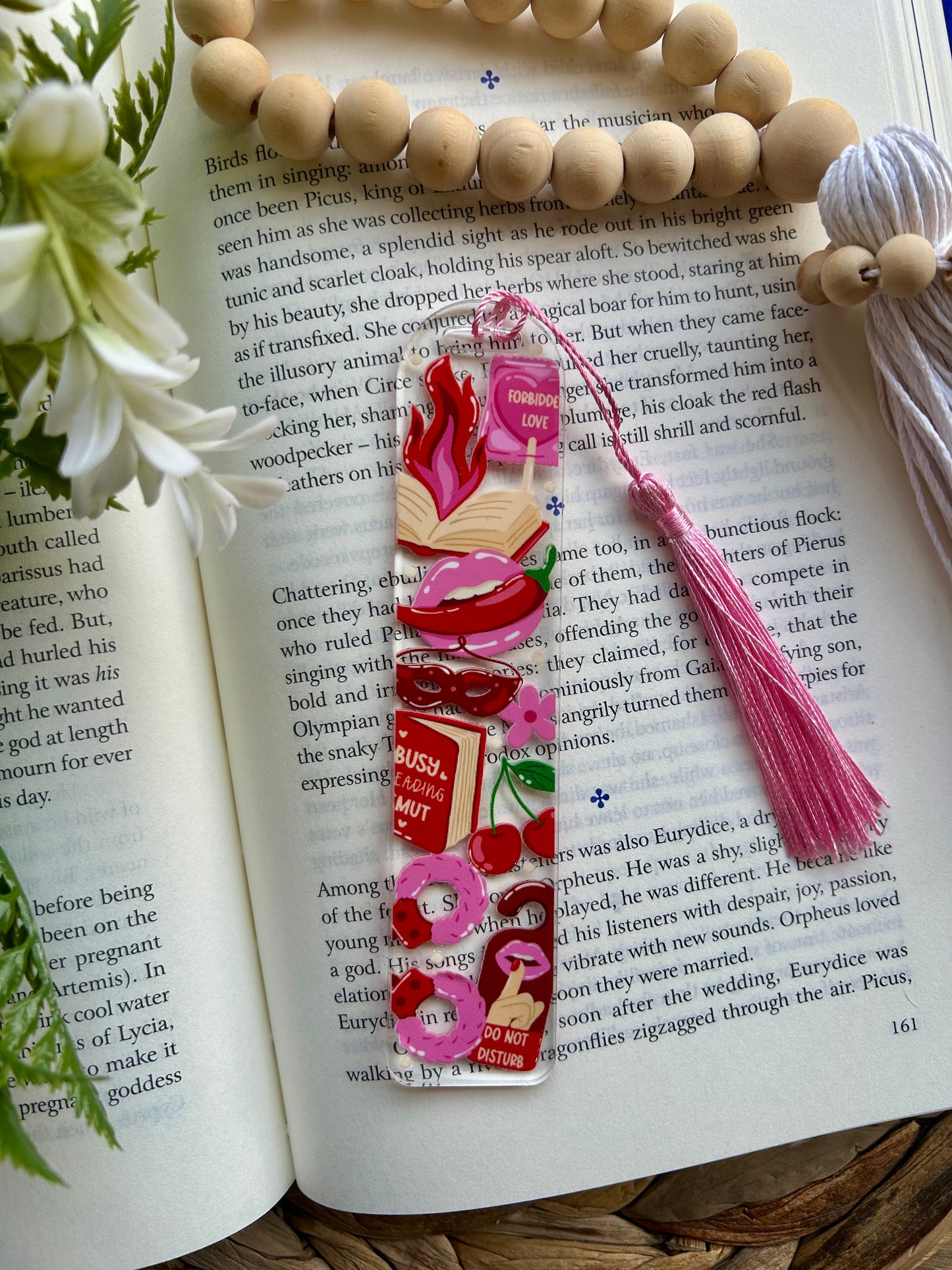 Romantic Themed Bookmarks