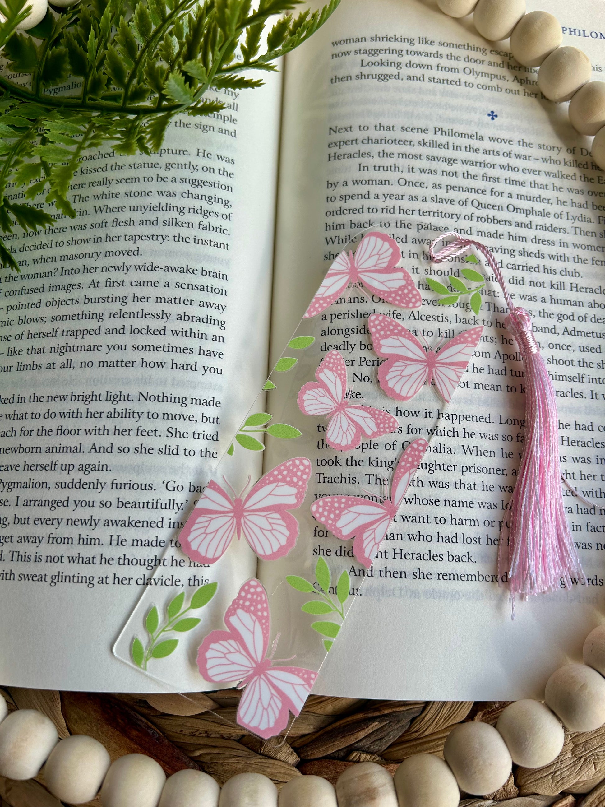 Floral Themed Bookmarks - Glass & Glamour Co.