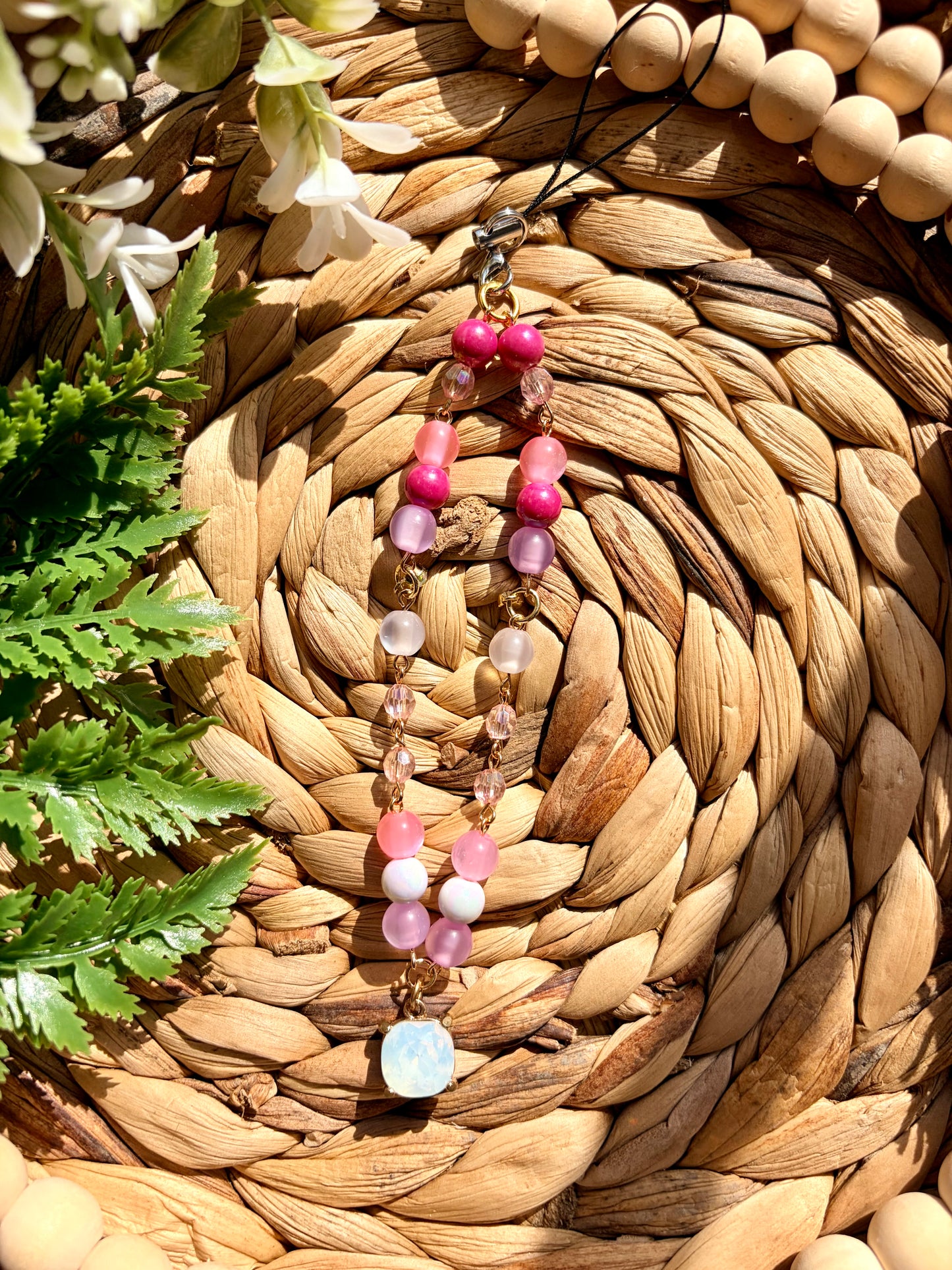 Handmade Beaded Phone Charms