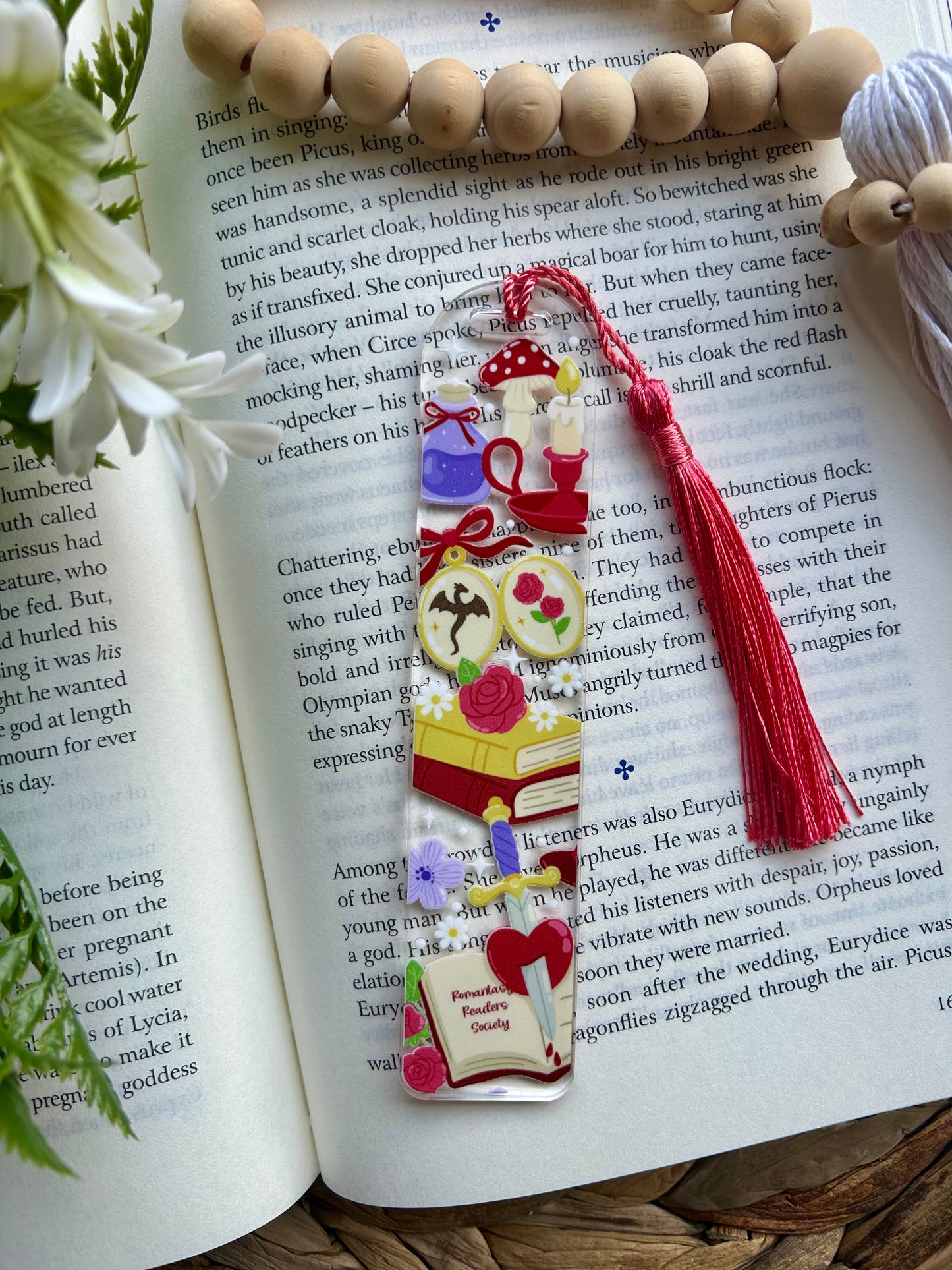 Romantic Themed Bookmarks