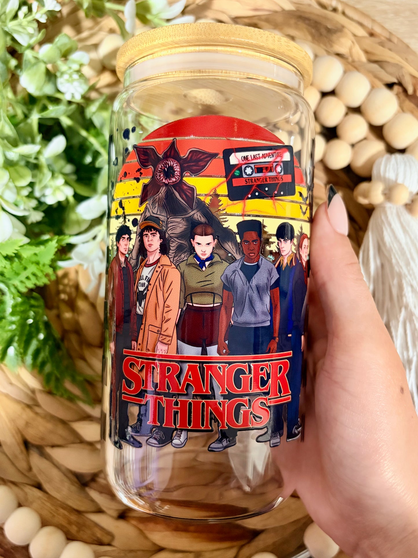 80's Kids Scfi Show Themed Glass Cups