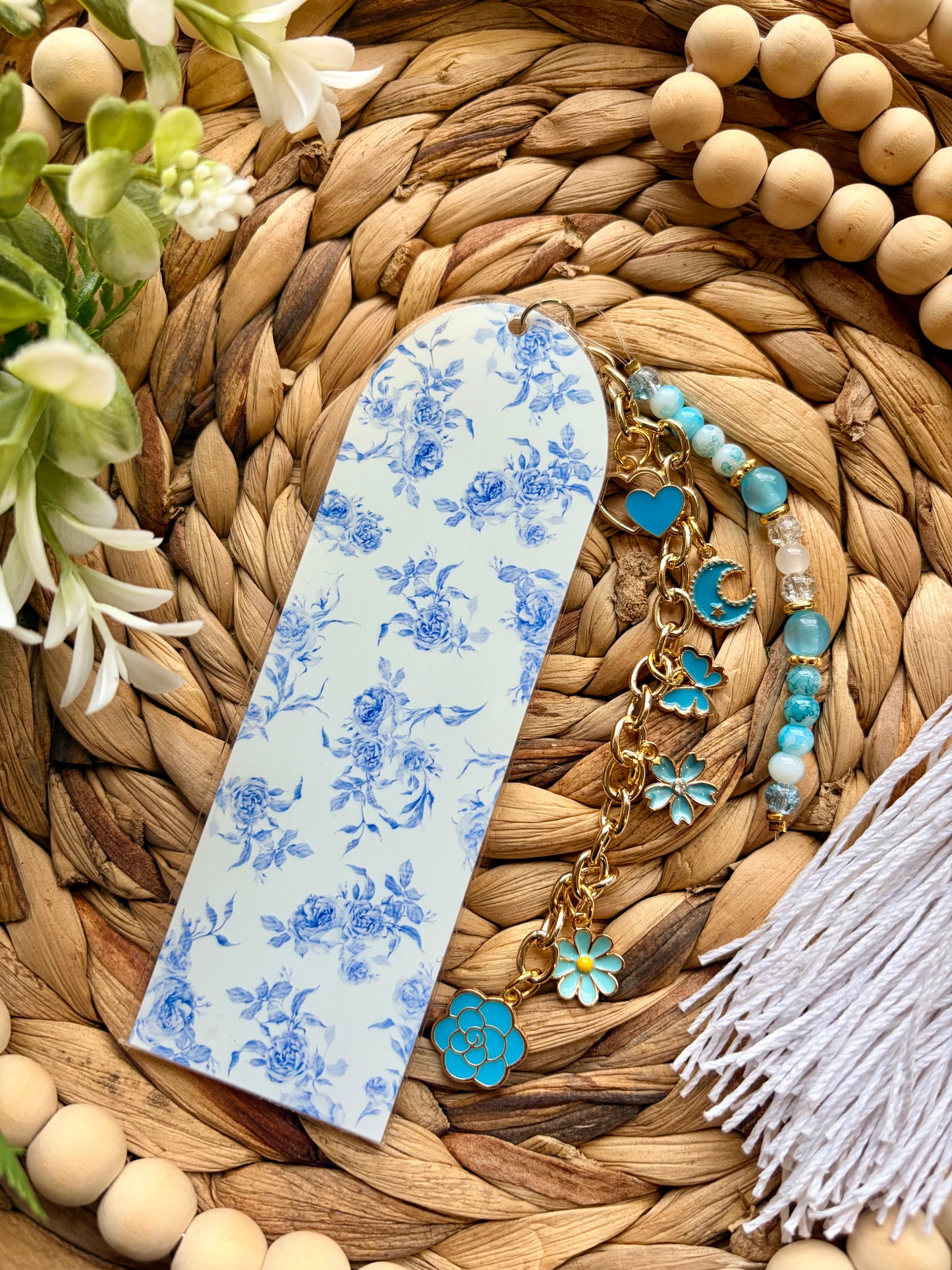 Floral and Coquette Themed Bookmarks