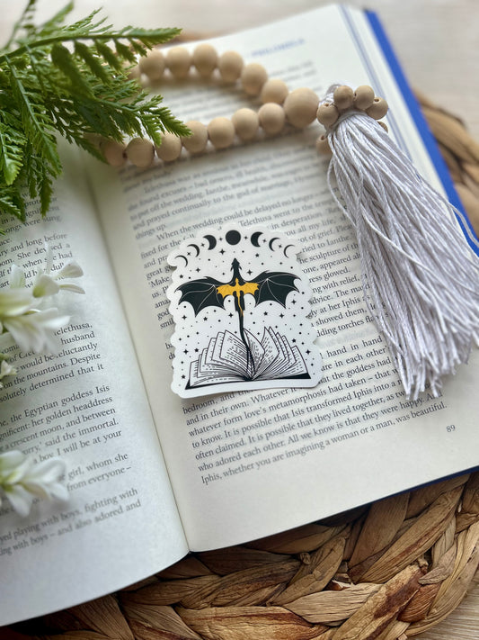 Book-Themed Stickers