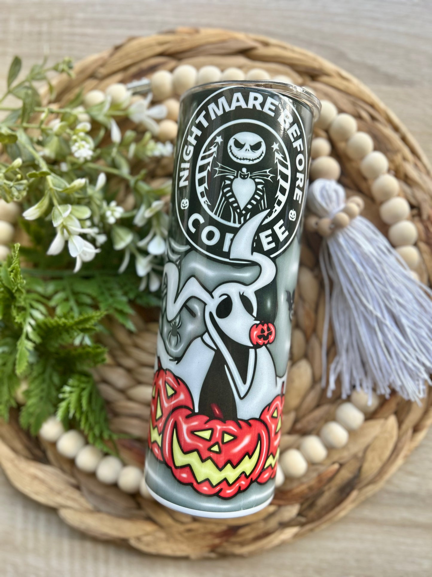 Zero Coffee Inspired 20 Oz Steel Tumbler