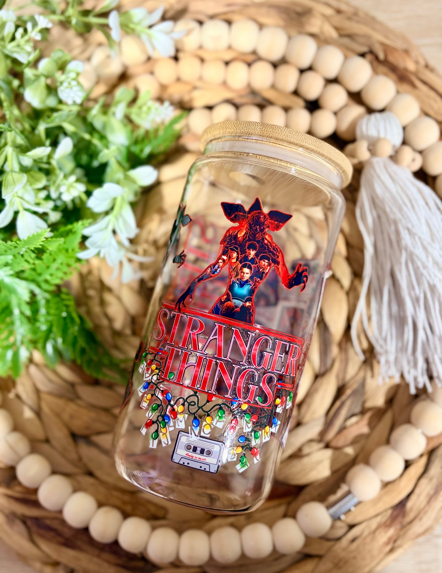 80's Kids Scfi Show Themed Glass Cups