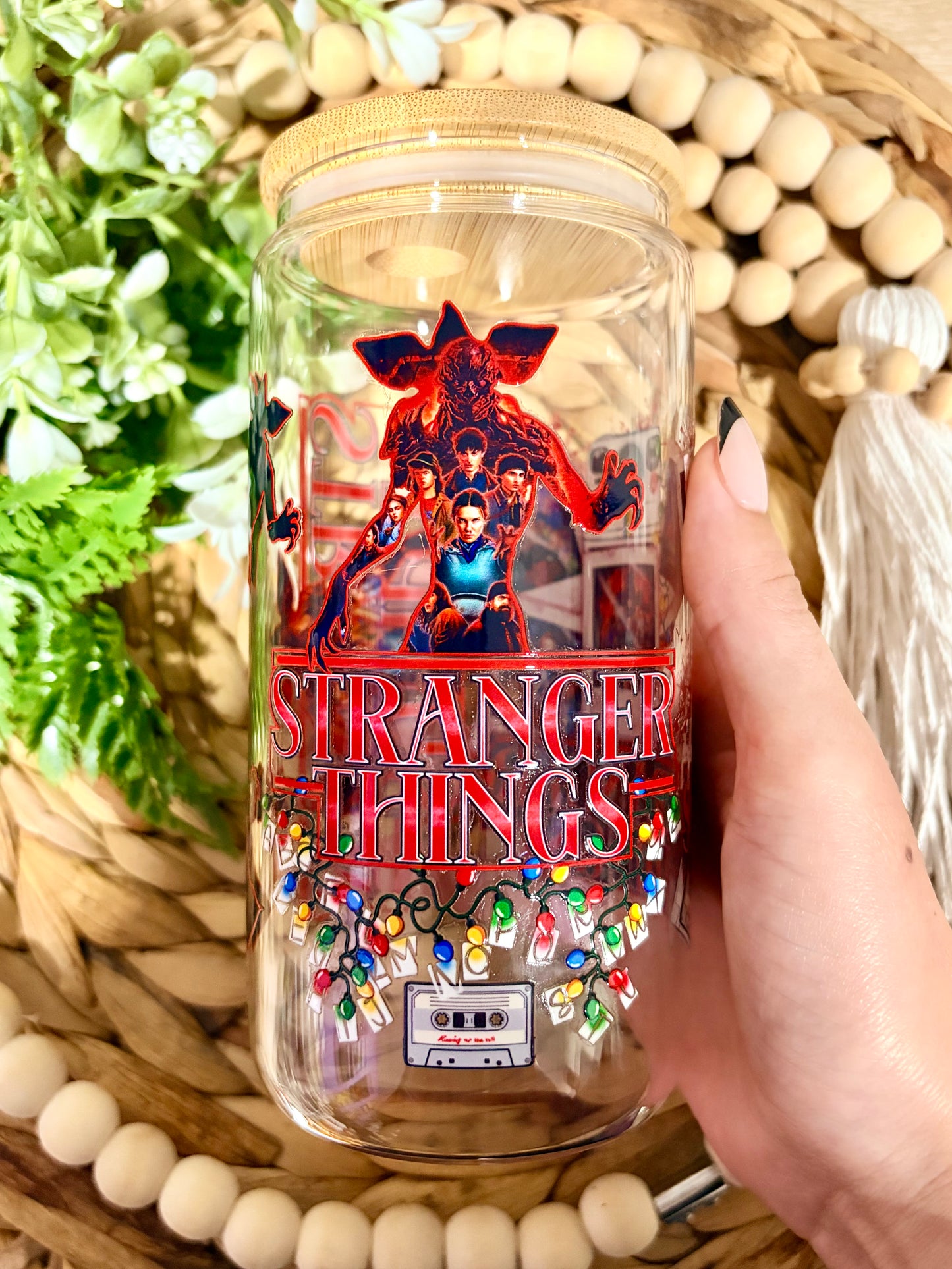 80's Kids Scfi Show Themed Glass Cups