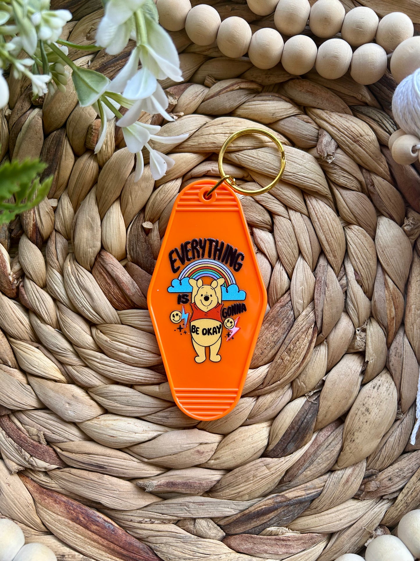 Magical Themed Motel Style Keychains