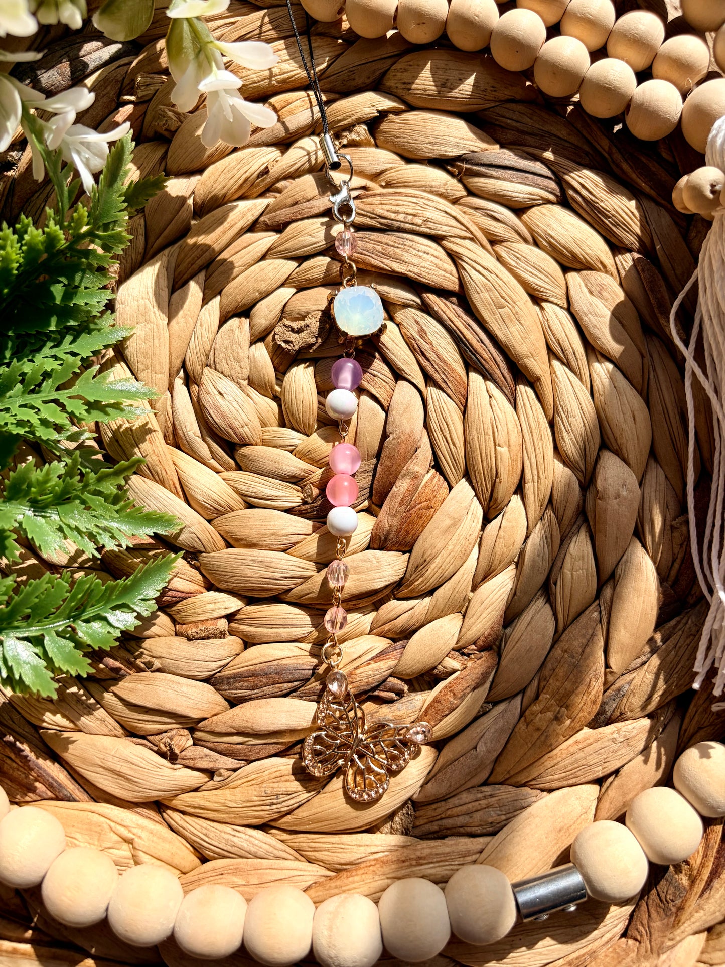Handmade Beaded Phone Charms