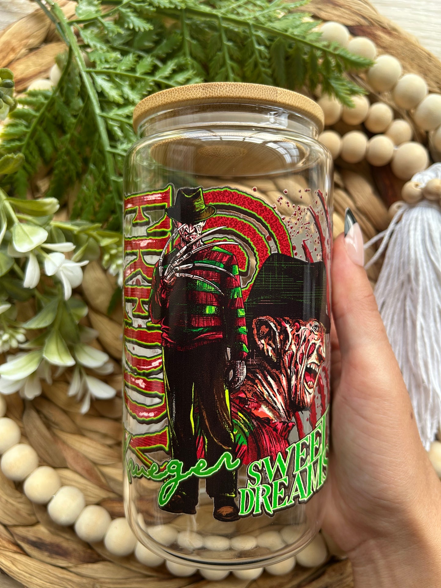 Halloween Themed Glass Cups || Horror Themed Glass Cups || Halloween Collection