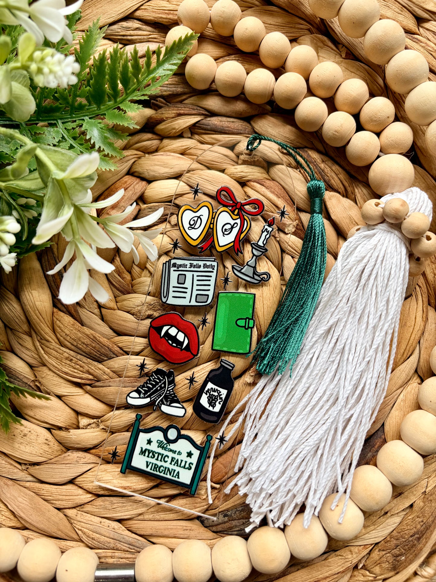 Mystic Falls Themed Bookmarks || Mystic Falls Collection