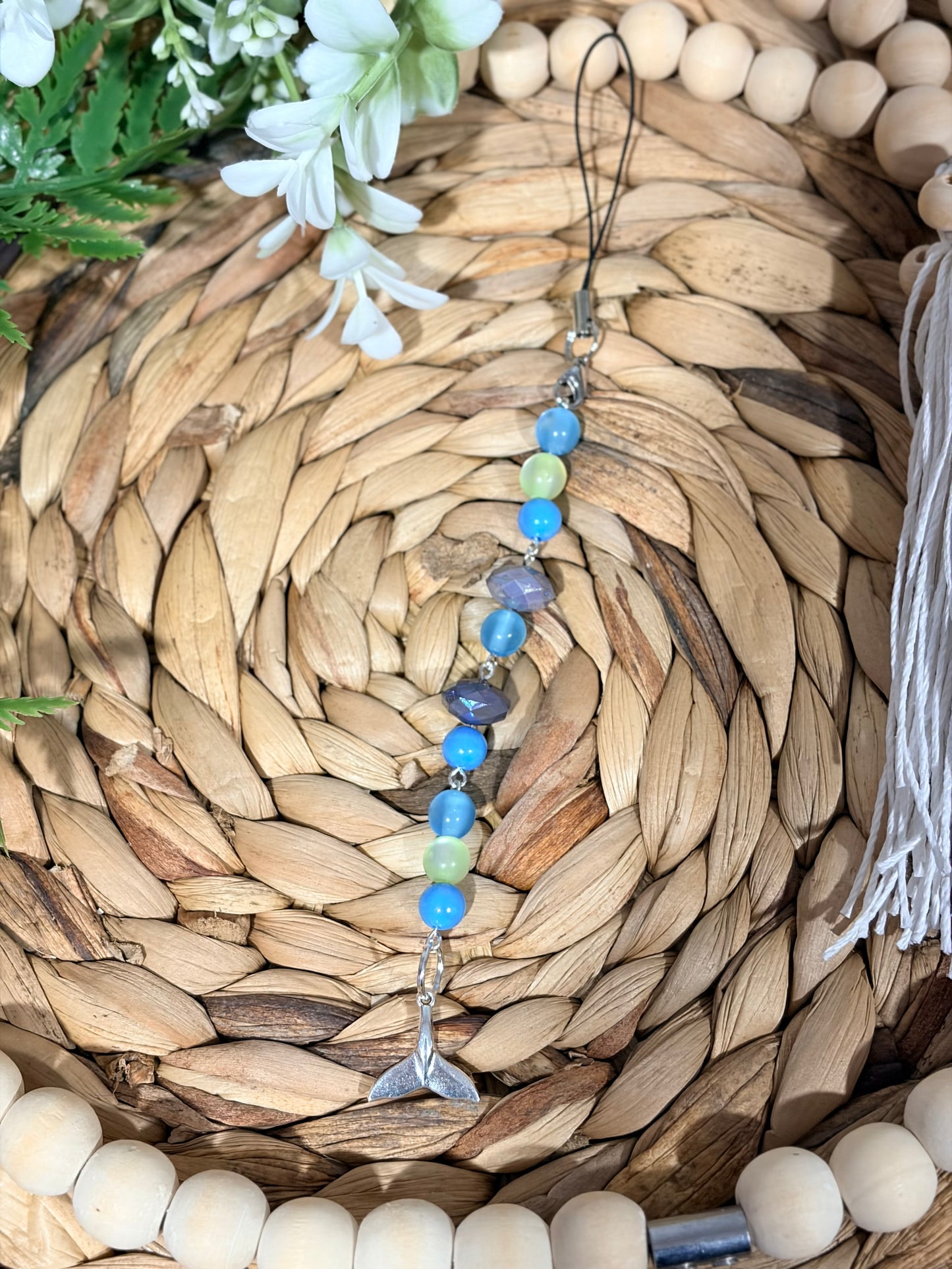Handmade Beaded Phone Charms