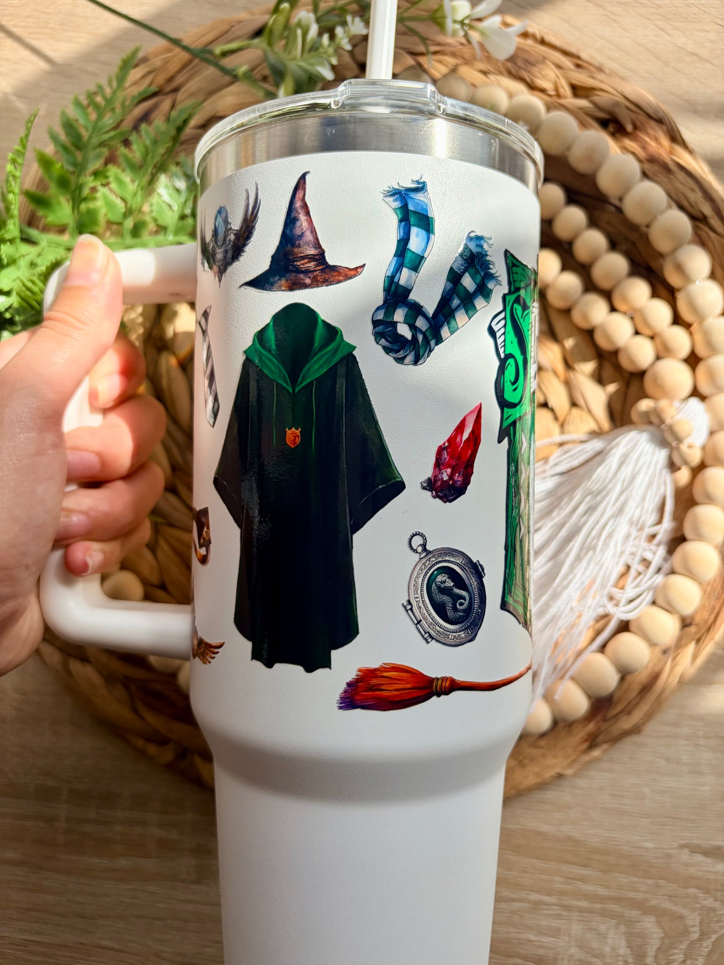 HP Themed 40 Oz Steel Tumblers