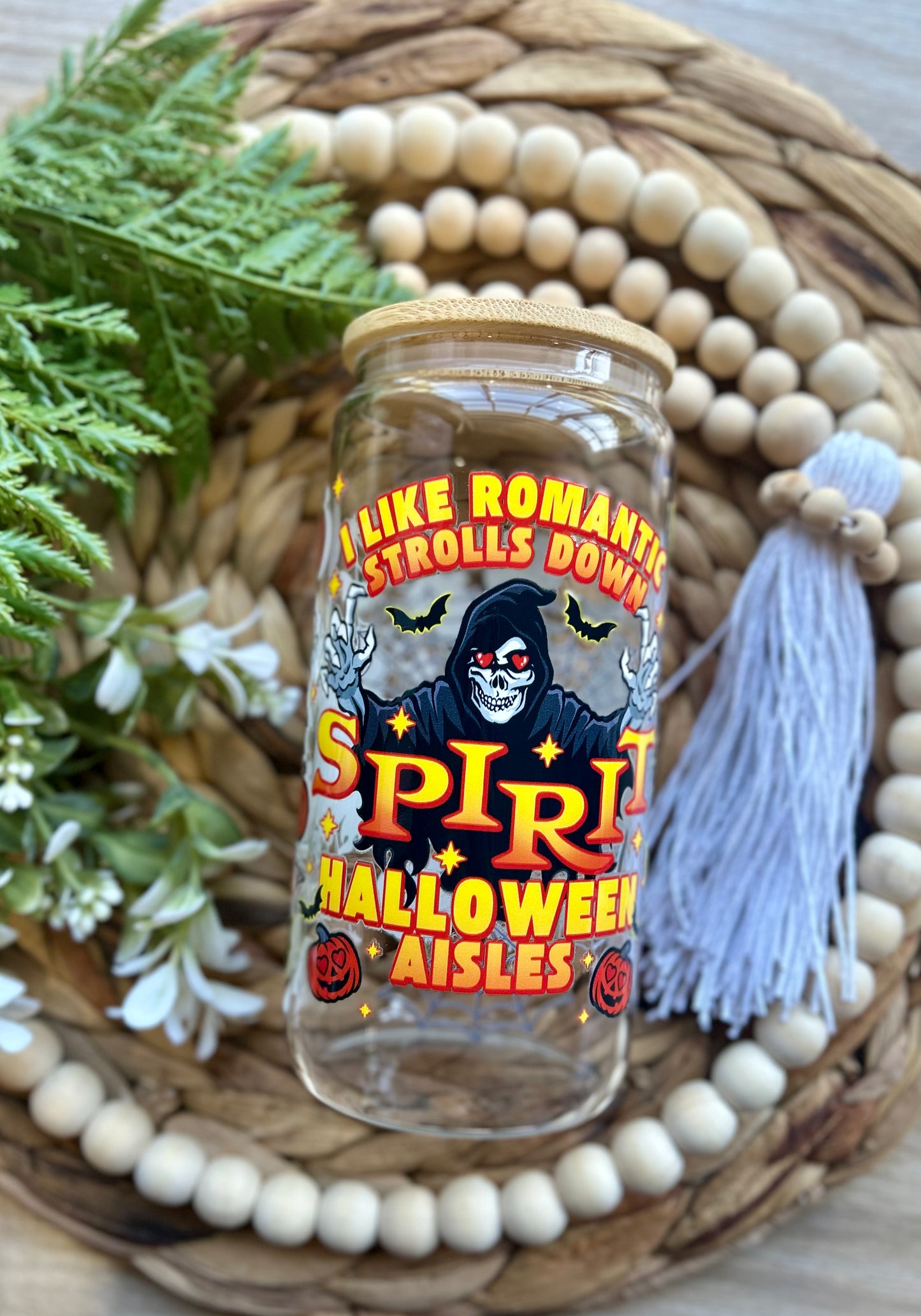 Halloween / Horror Themed 16 Oz Glass Cups