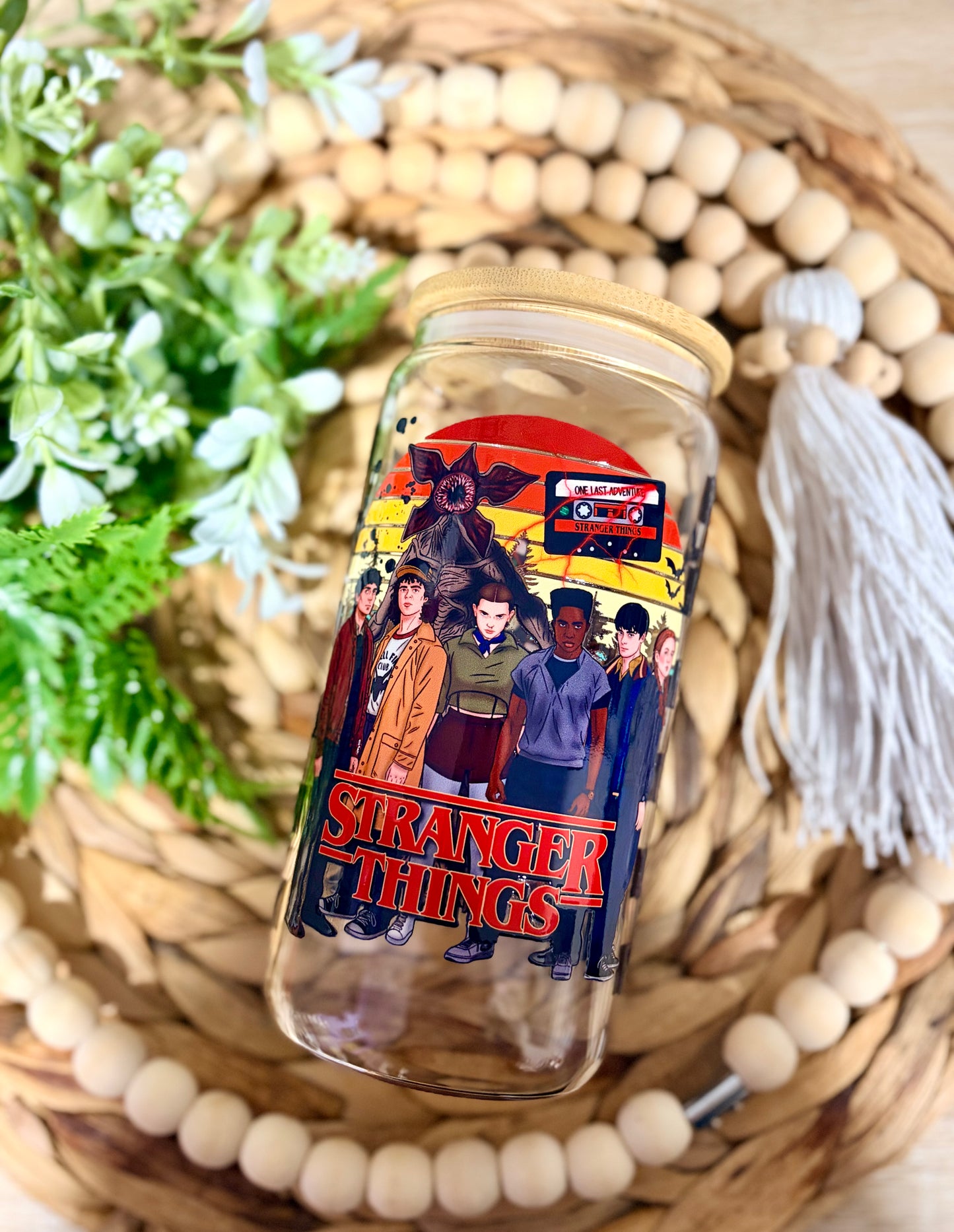 80's Kids Scfi Show Themed Glass Cups