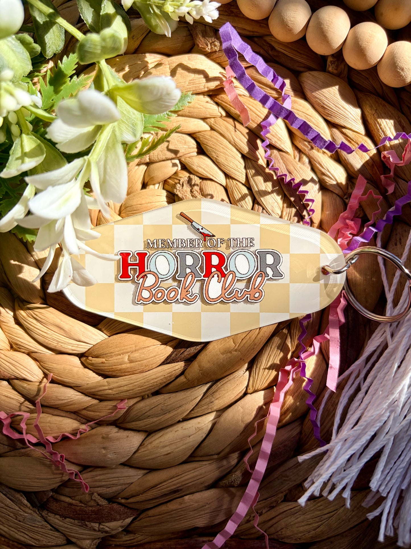 Valentine's & Readers Themed Motel Keychains