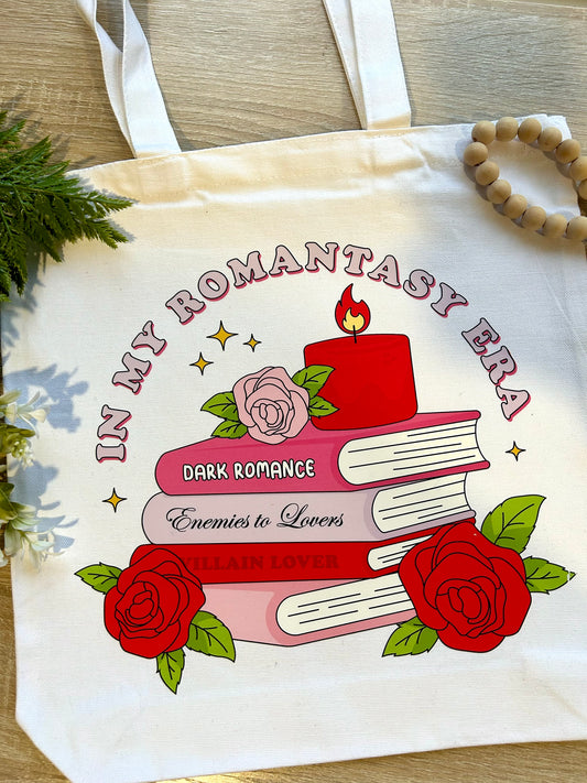 Romantasy Era themed Tote Bag || Book Themed Tote Bag || Book Lovers Collection