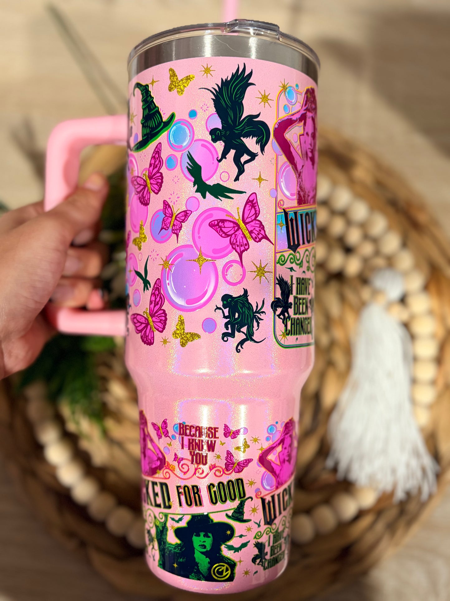 Wicked Witches For Good Themed 40 oz Tumbler