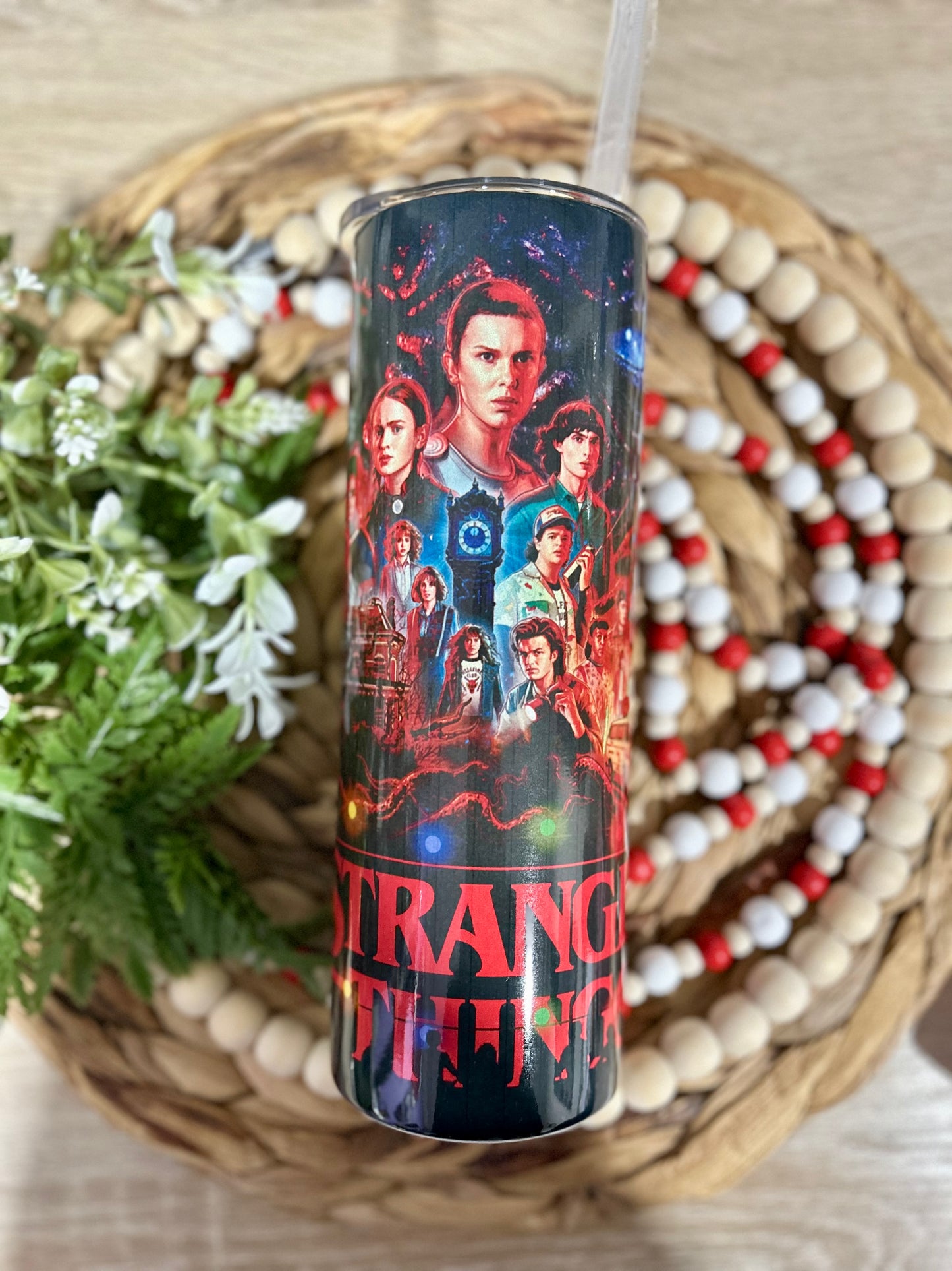 Stranger-Things Inspired 20 oz Steel Tumblers