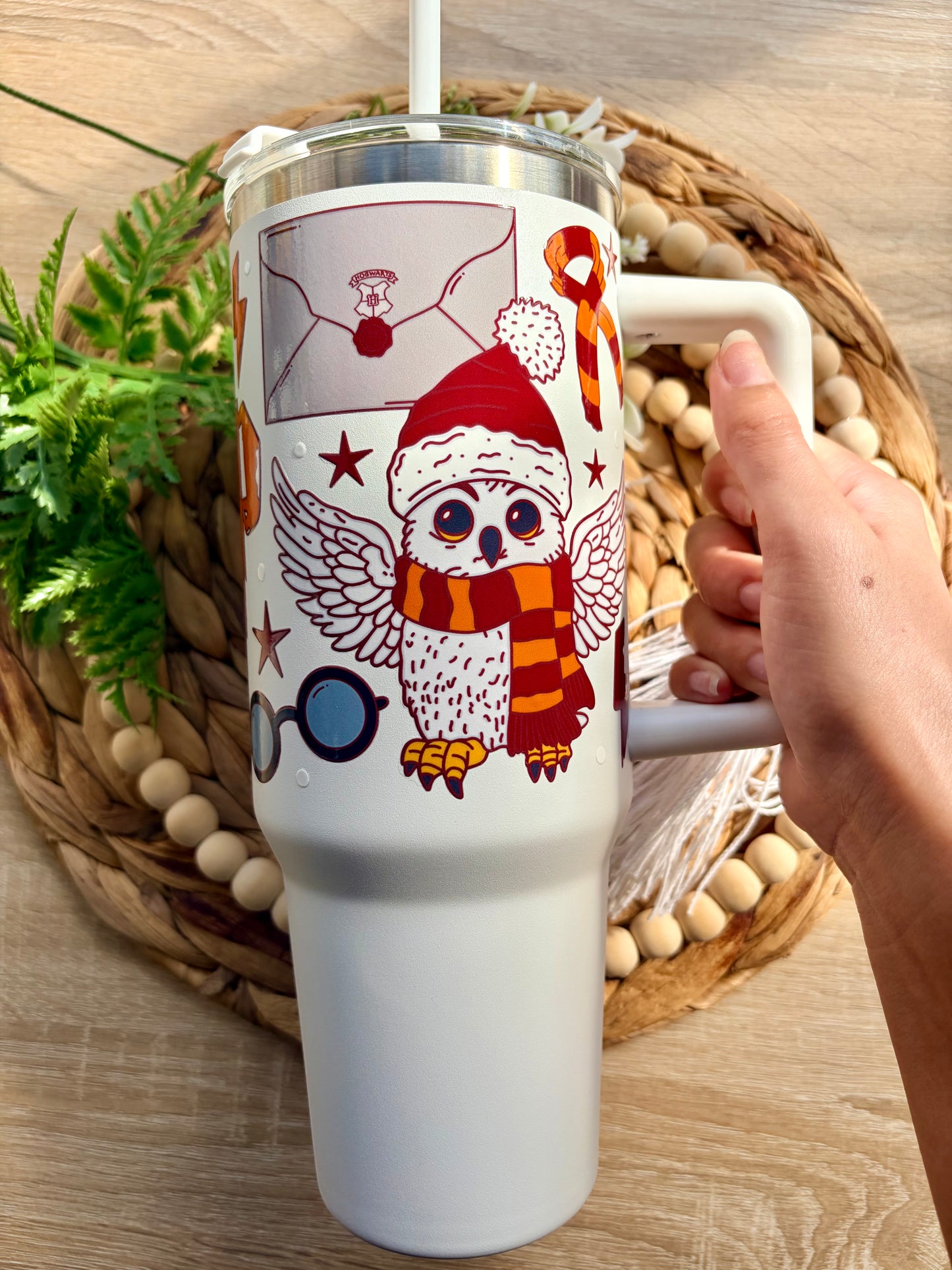 HP Themed 40 Oz Steel Tumblers