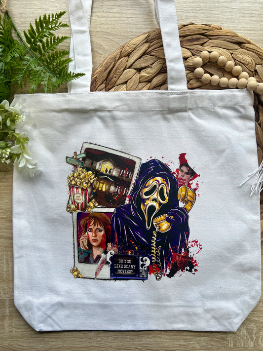 Scream Inspired Tote Bag