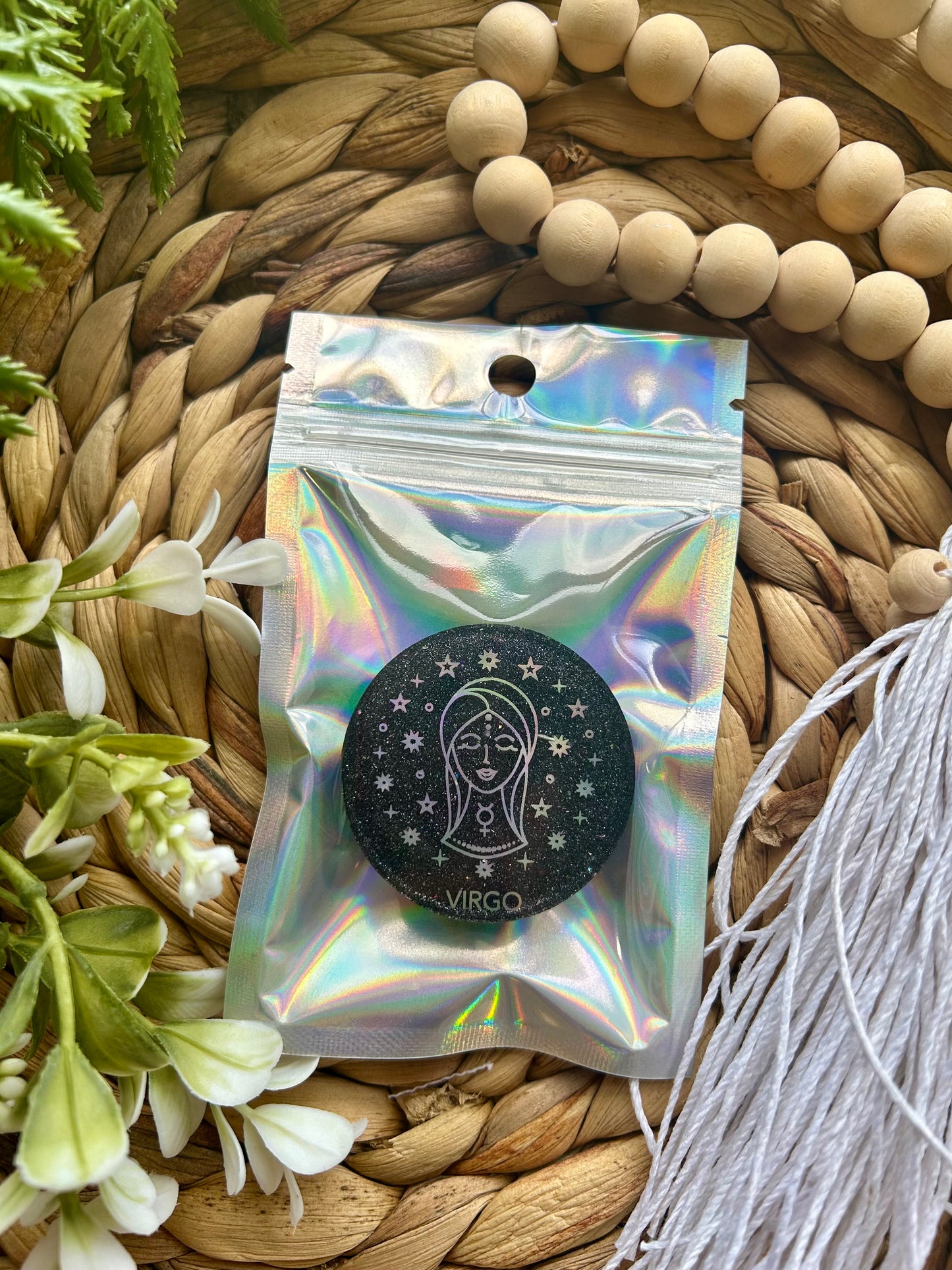 Zodiac Sign Phone Pop Socket || Handmade Phone Accessories || Resin Phone Accessories