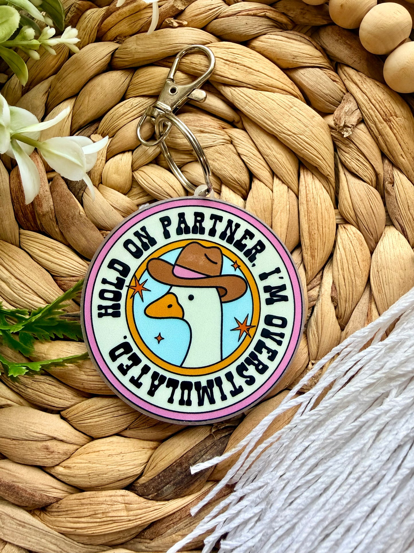 Book and Trendy Style Keychains/Bag Charms