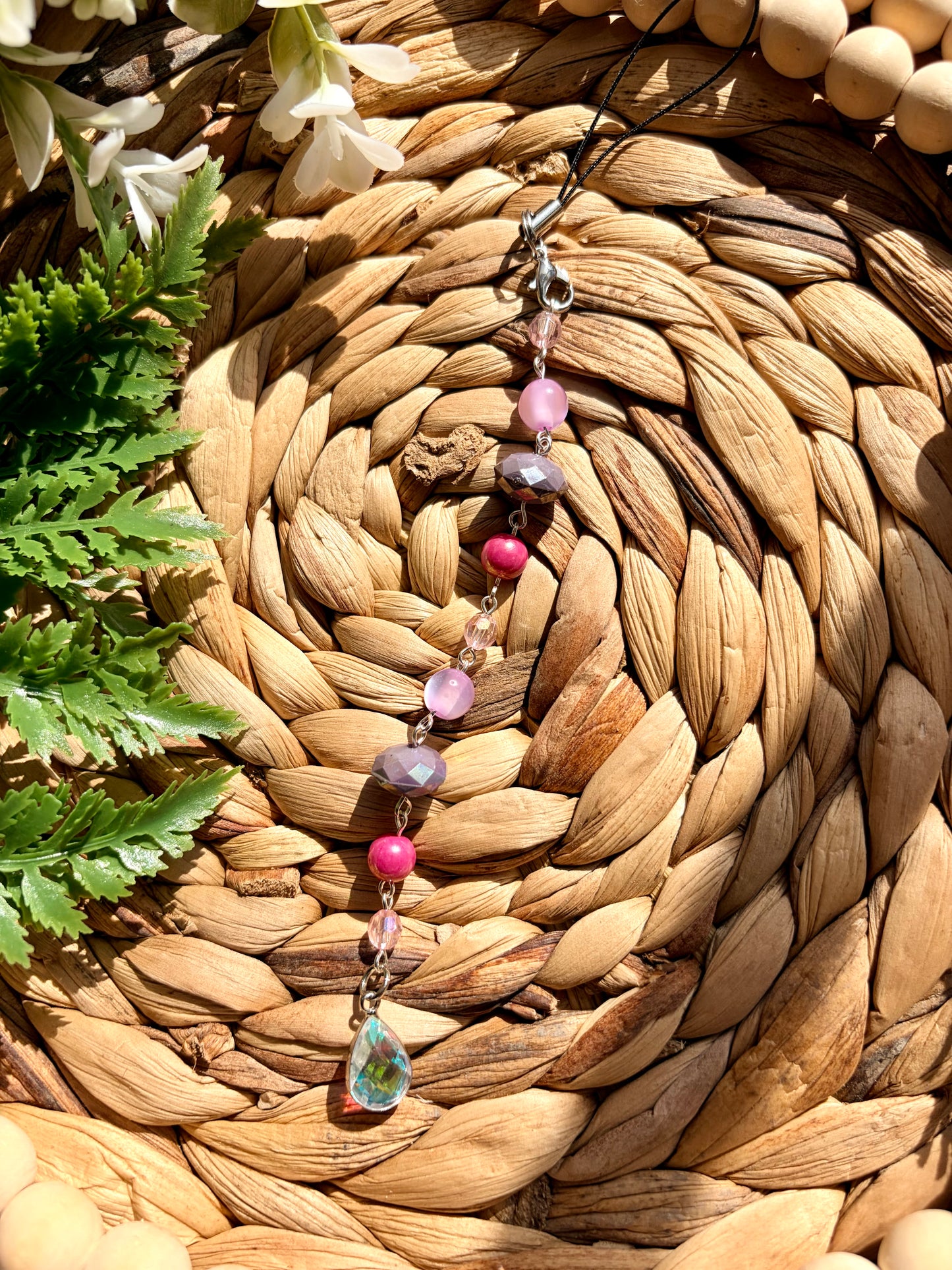 Handmade Beaded Phone Charms